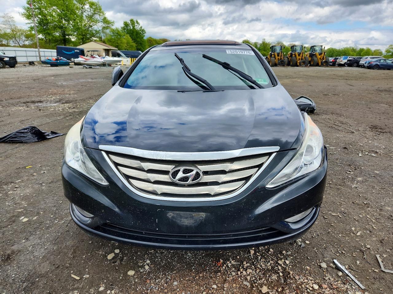 2012 Hyundai Sonata Se 2.0t Black vin: 5NPEC4AB0CH445351