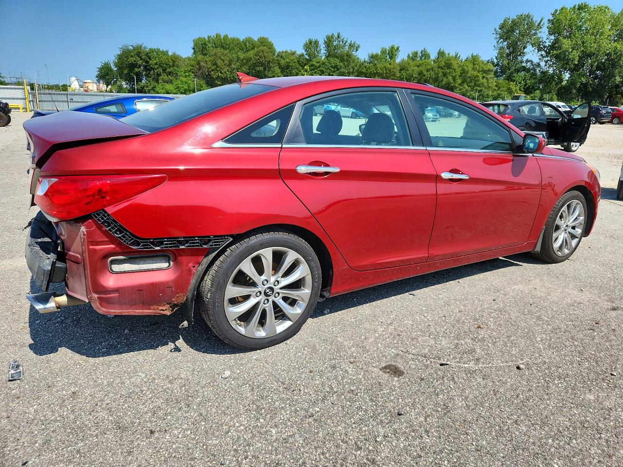 2012 Hyundai Sonata Se 2.0t Красный vin: 5NPEC4AB0CH470914
