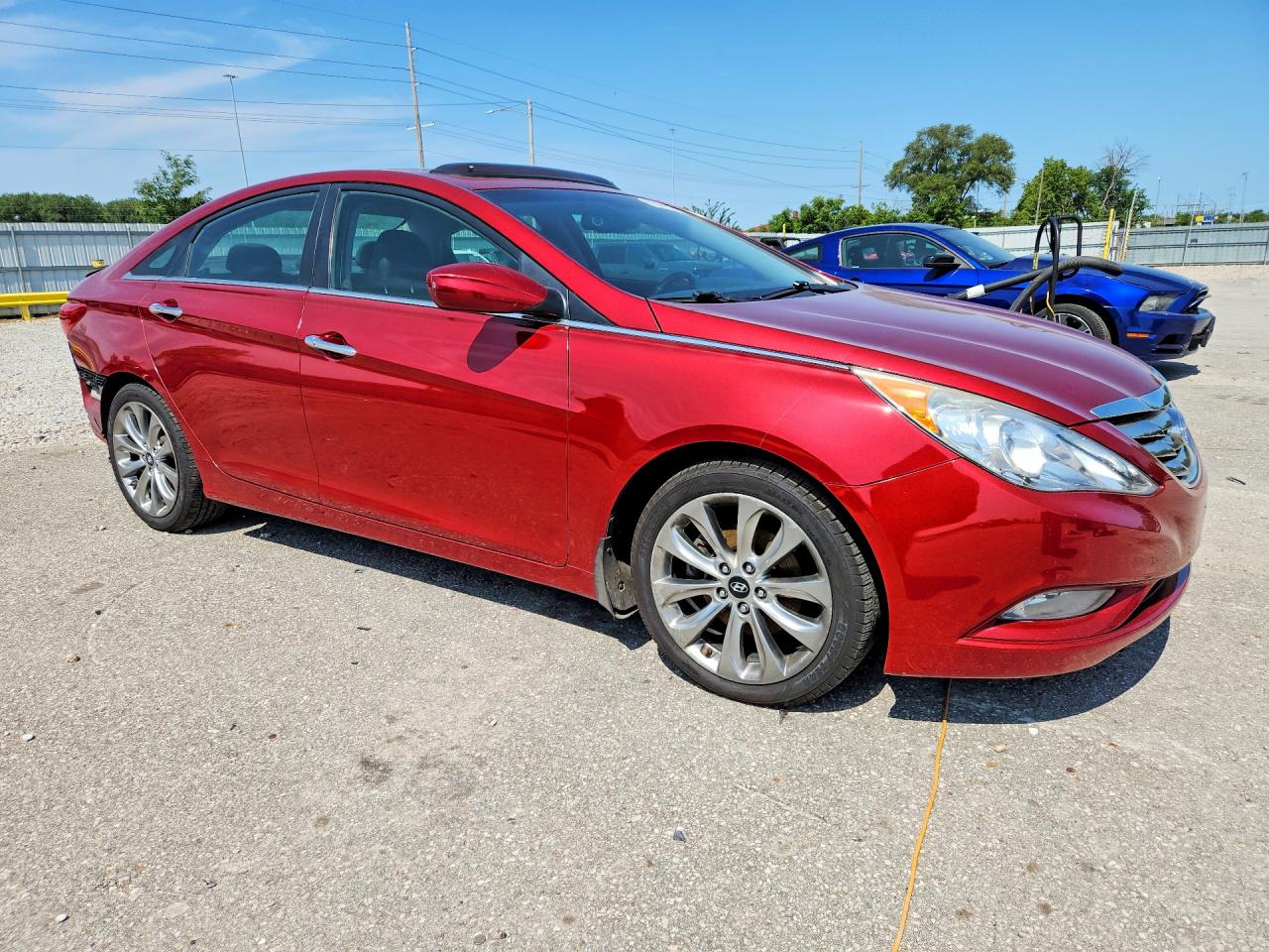 2012 Hyundai Sonata Se 2.0t Красный vin: 5NPEC4AB0CH470914