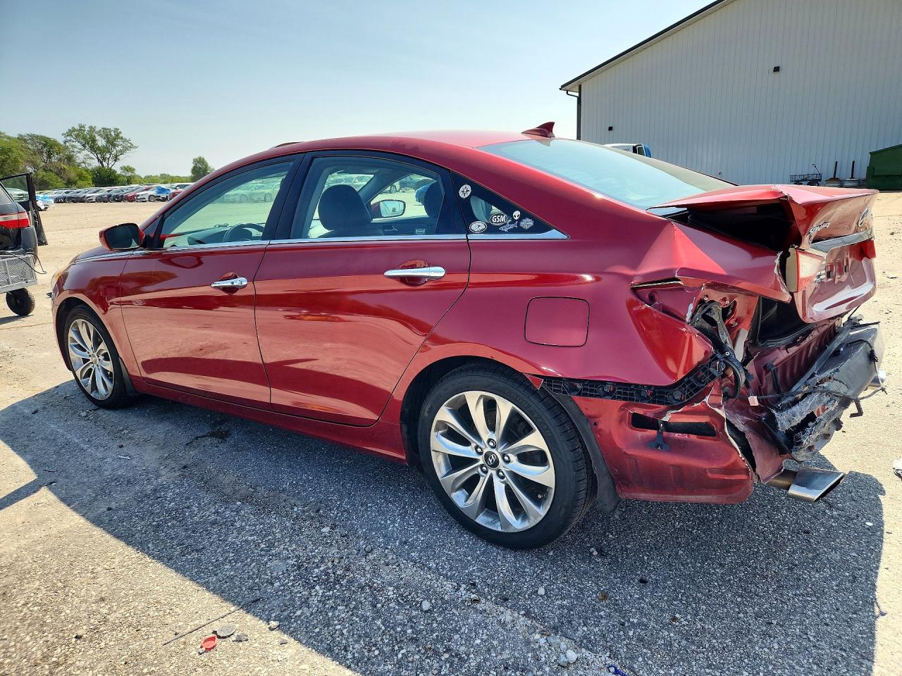 2012 Hyundai Sonata Se 2.0t Красный vin: 5NPEC4AB0CH470914