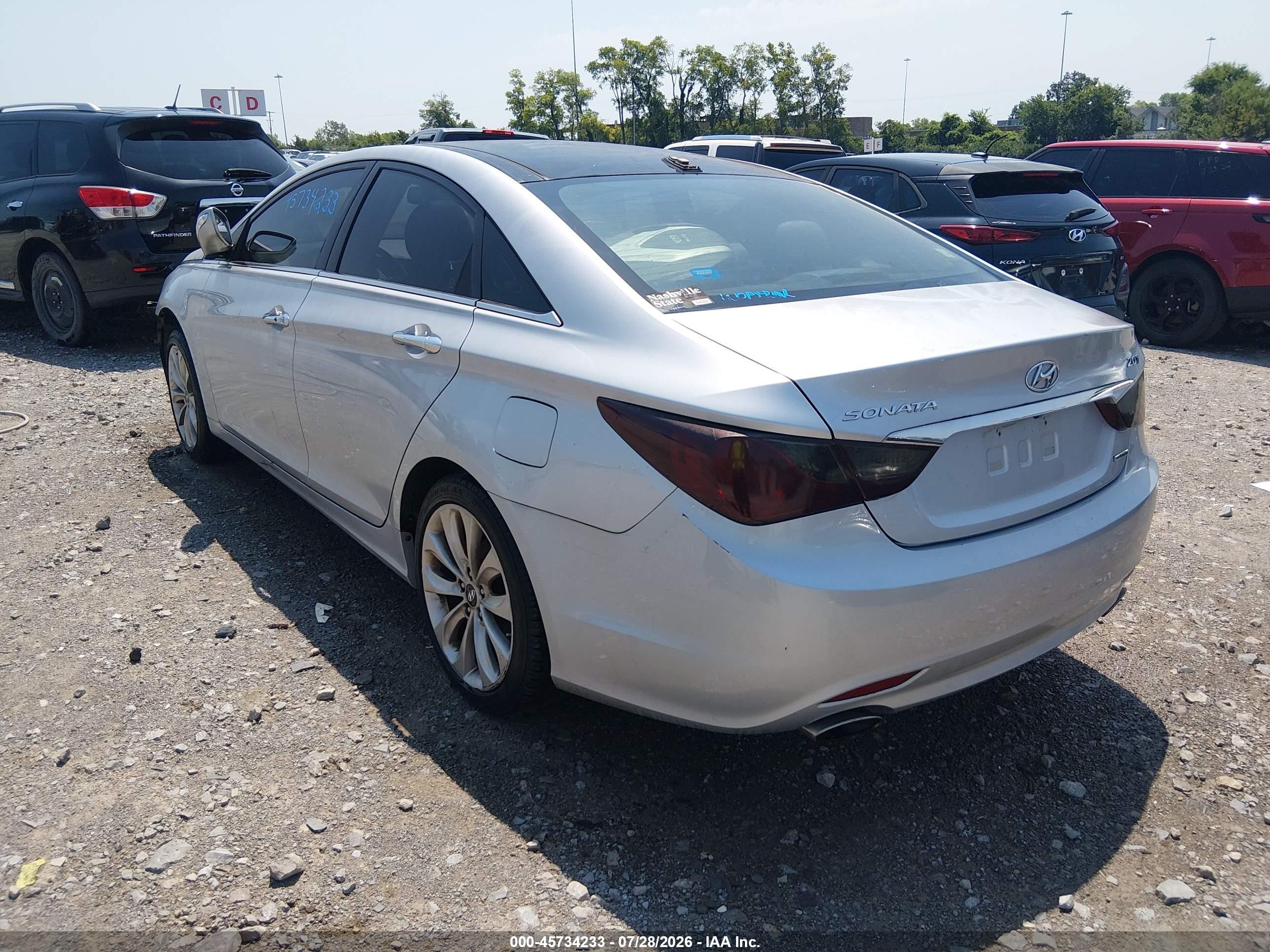 2012 Hyundai Sonata Limited 2.0t Light Blue vin: 5NPEC4AB0CH497658