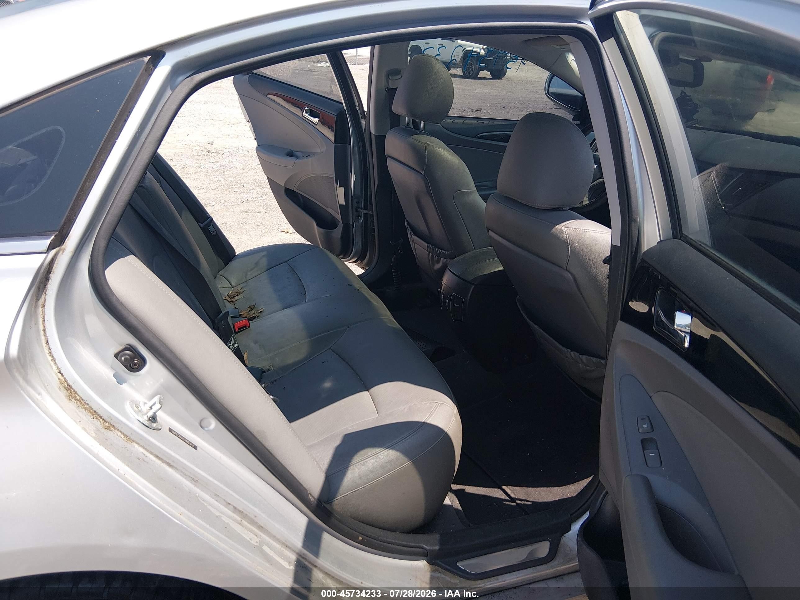 2012 Hyundai Sonata Limited 2.0t Light Blue vin: 5NPEC4AB0CH497658