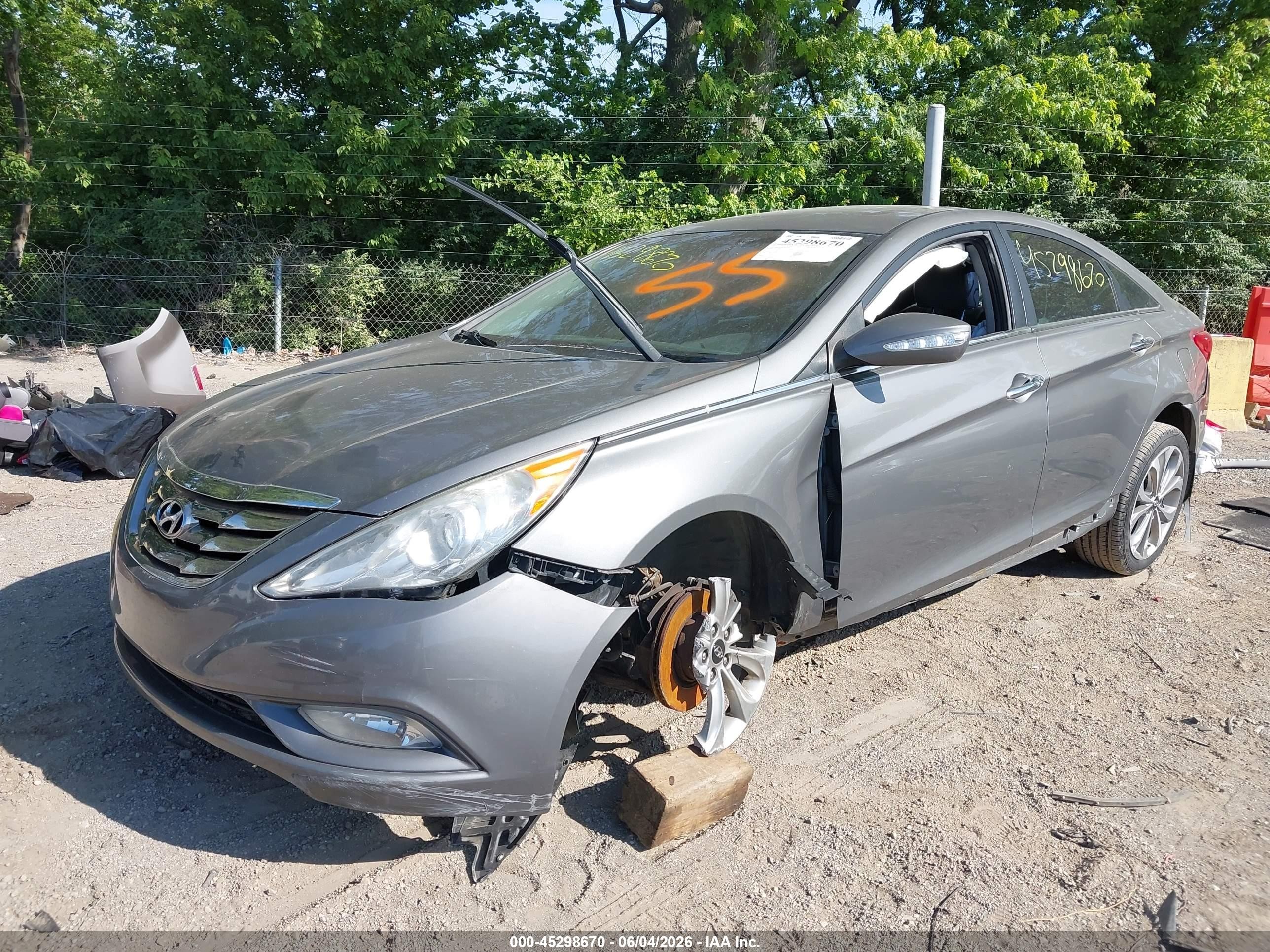 2013 Hyundai Sonata Limited 2.0t Silver vin: 5NPEC4AB0DH511060