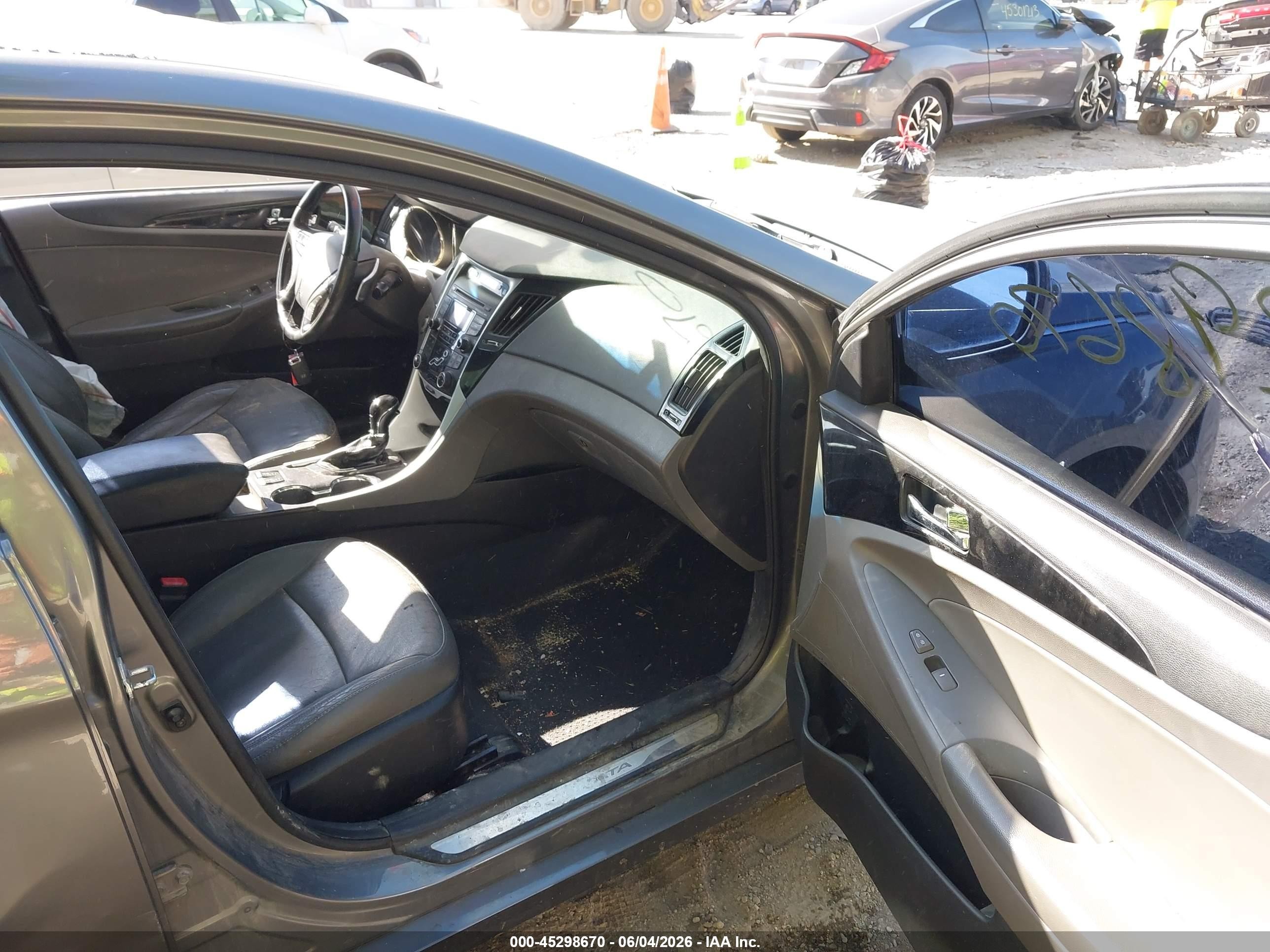 2013 Hyundai Sonata Limited 2.0t Silver vin: 5NPEC4AB0DH511060