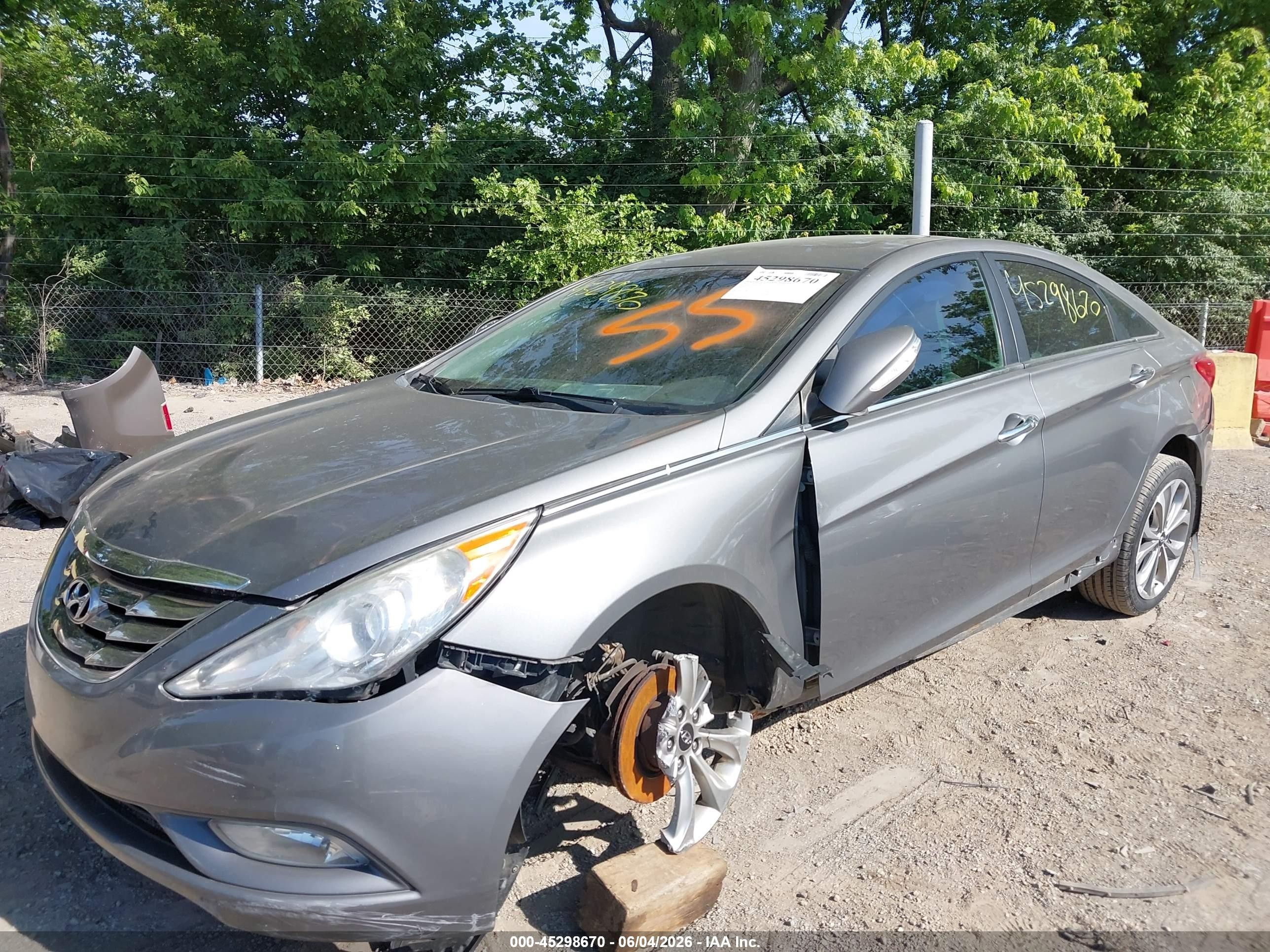 2013 Hyundai Sonata Limited 2.0t Silver vin: 5NPEC4AB0DH511060