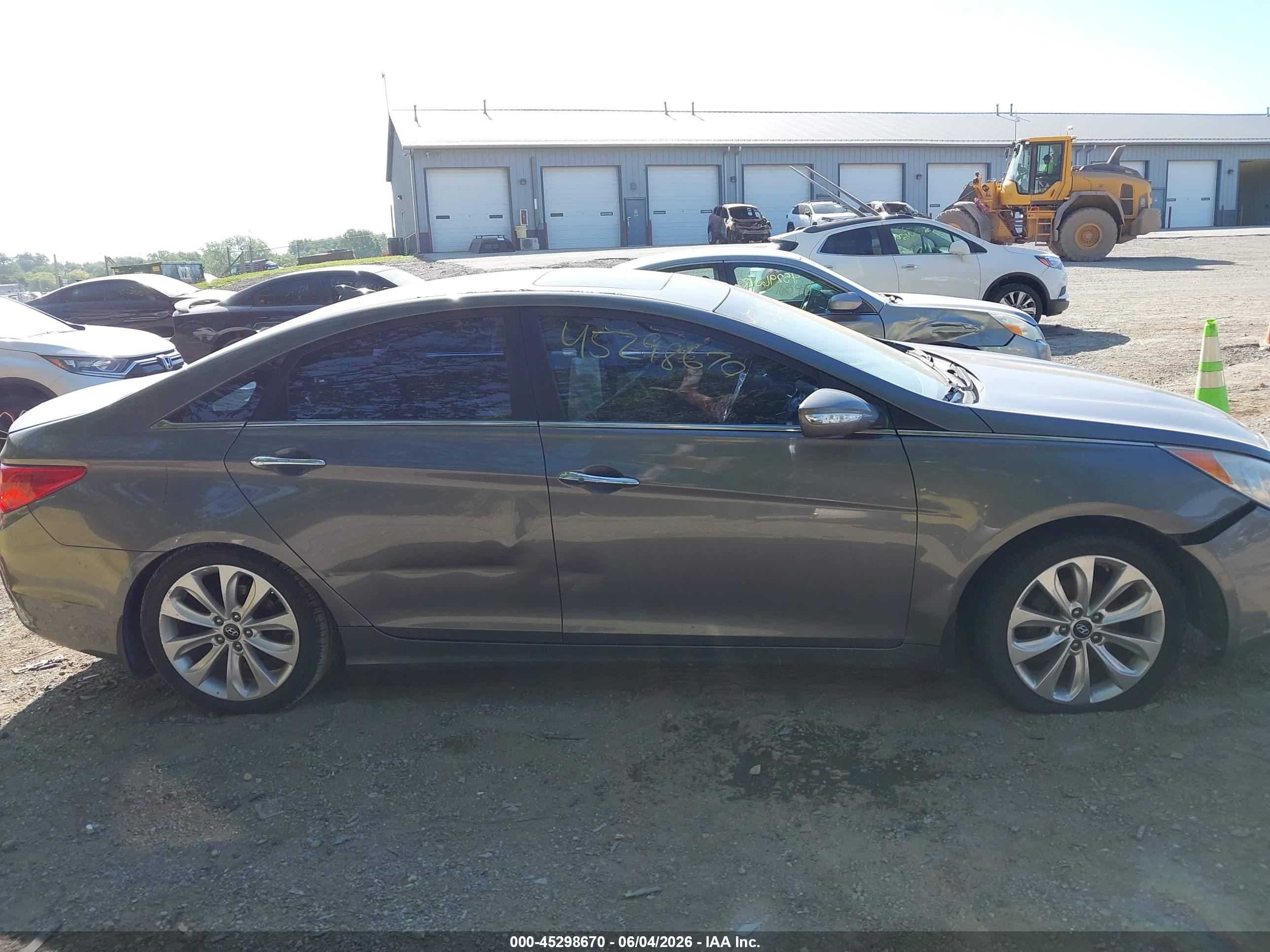 2013 Hyundai Sonata Limited 2.0t Silver vin: 5NPEC4AB0DH511060