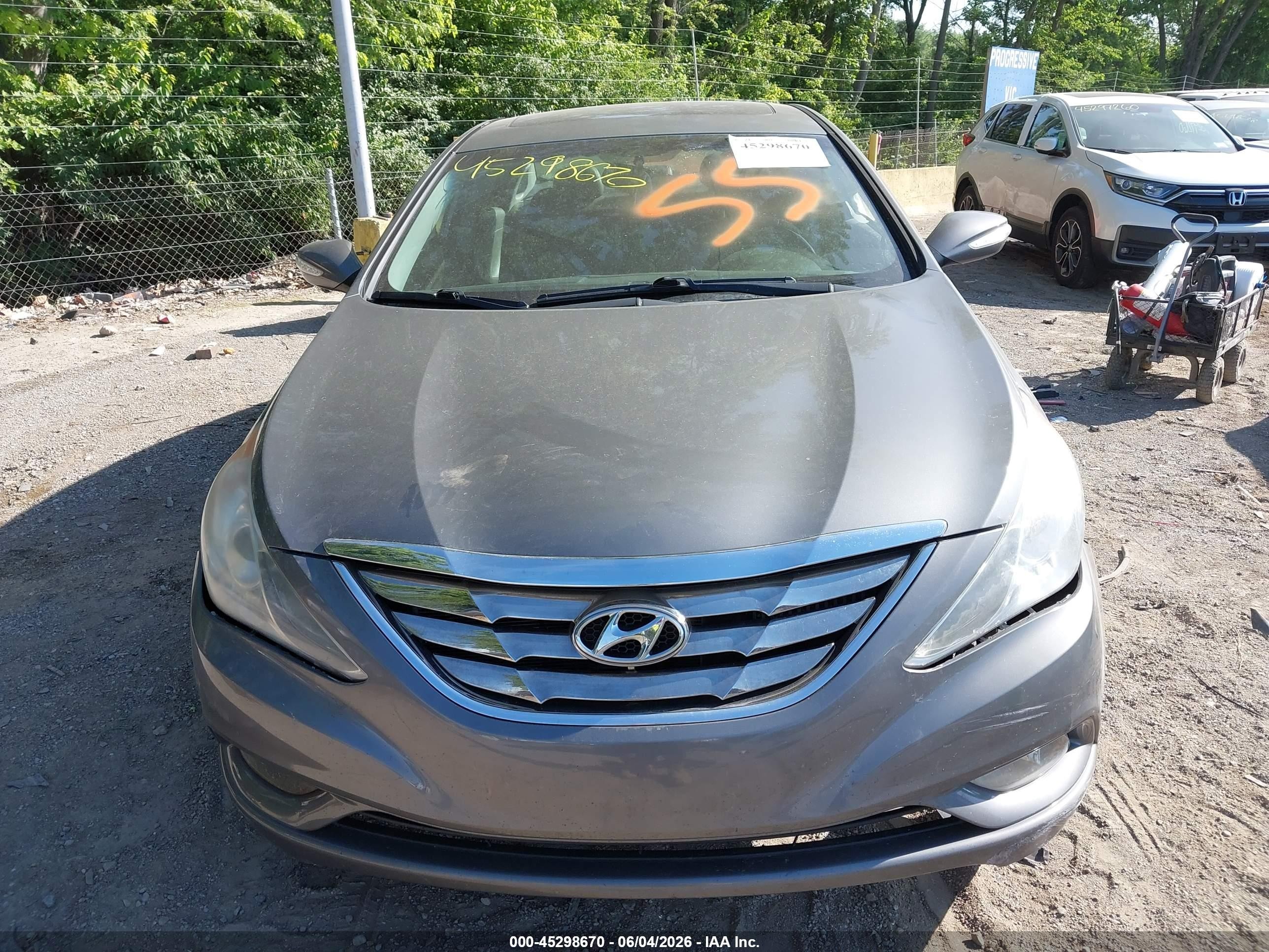 2013 Hyundai Sonata Limited 2.0t Silver vin: 5NPEC4AB0DH511060