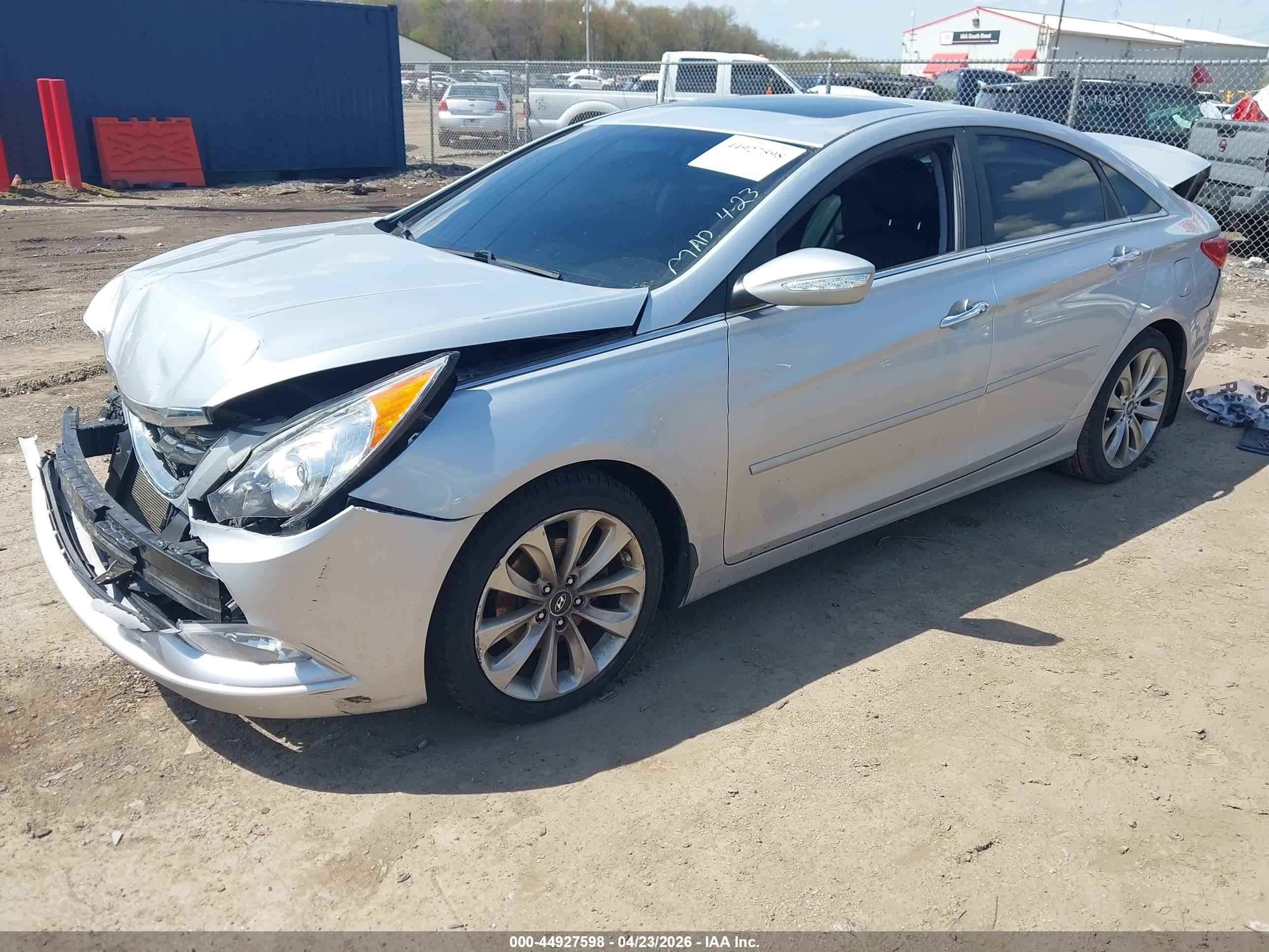 2013 Hyundai Sonata Limited 2.0t Silver vin: 5NPEC4AB0DH511981