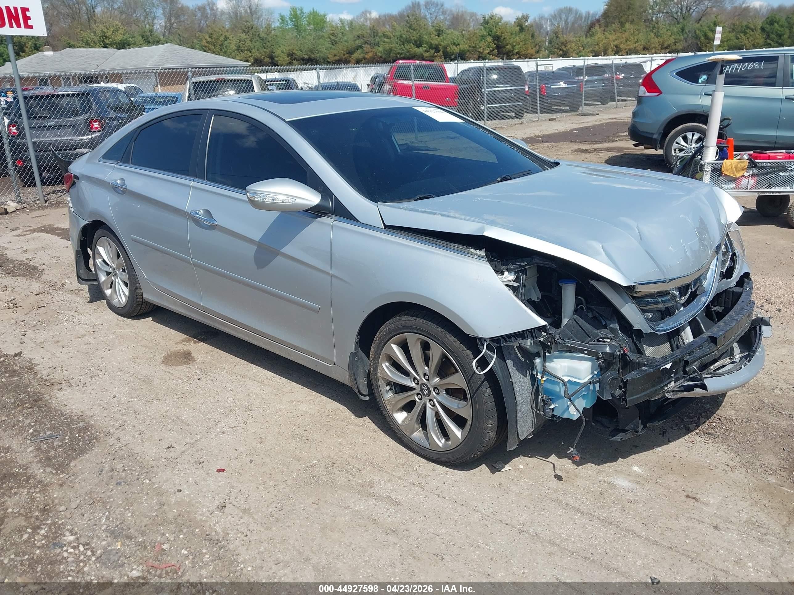 2013 Hyundai Sonata Limited 2.0t Silver vin: 5NPEC4AB0DH511981