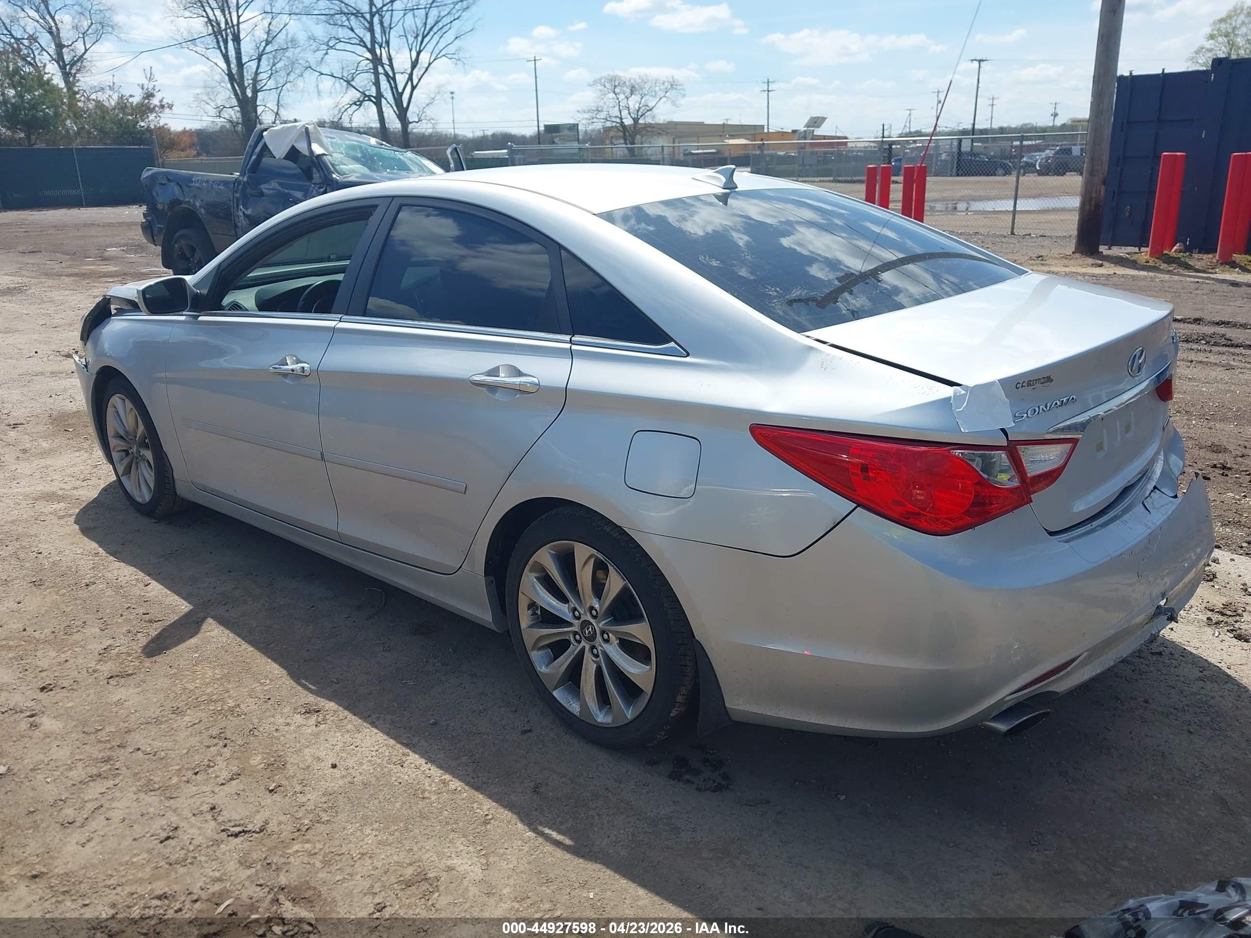 2013 Hyundai Sonata Limited 2.0t Silver vin: 5NPEC4AB0DH511981