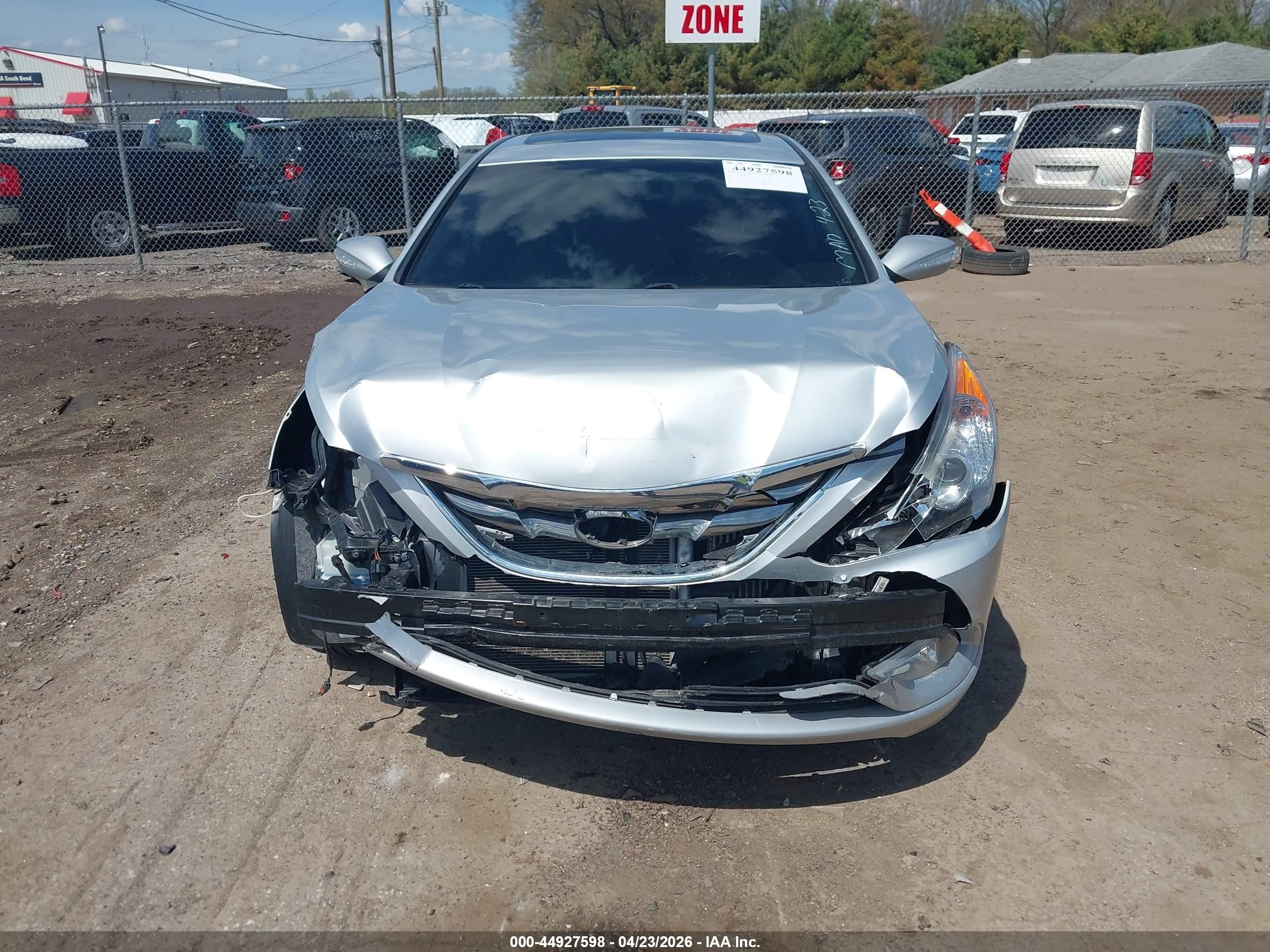 2013 Hyundai Sonata Limited 2.0t Silver vin: 5NPEC4AB0DH511981