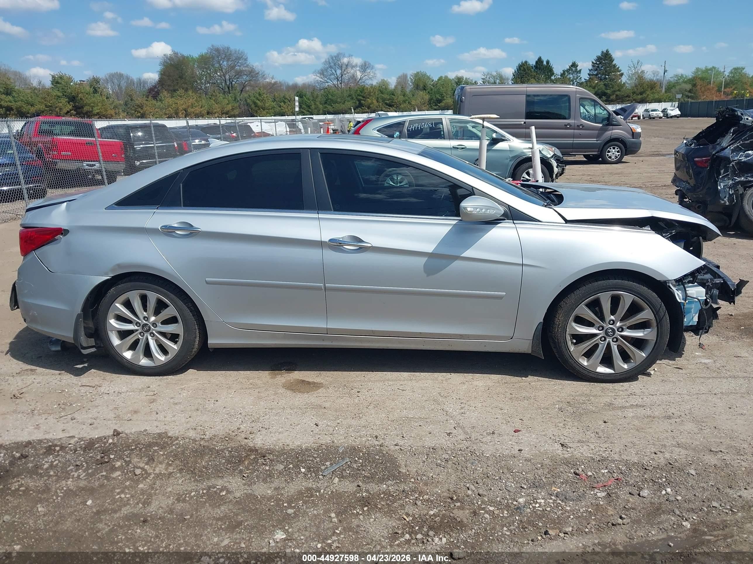 2013 Hyundai Sonata Limited 2.0t Silver vin: 5NPEC4AB0DH511981
