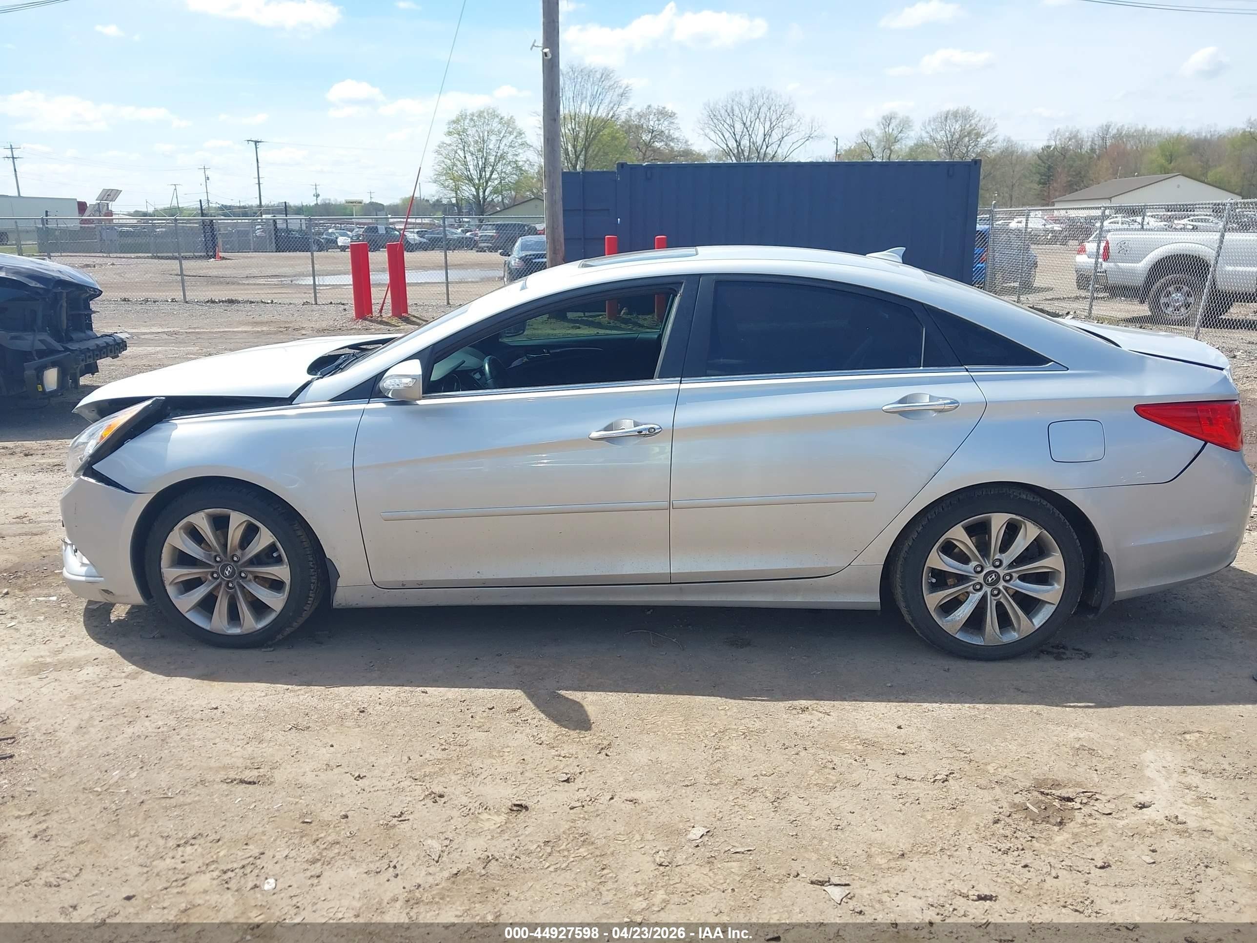2013 Hyundai Sonata Limited 2.0t Silver vin: 5NPEC4AB0DH511981