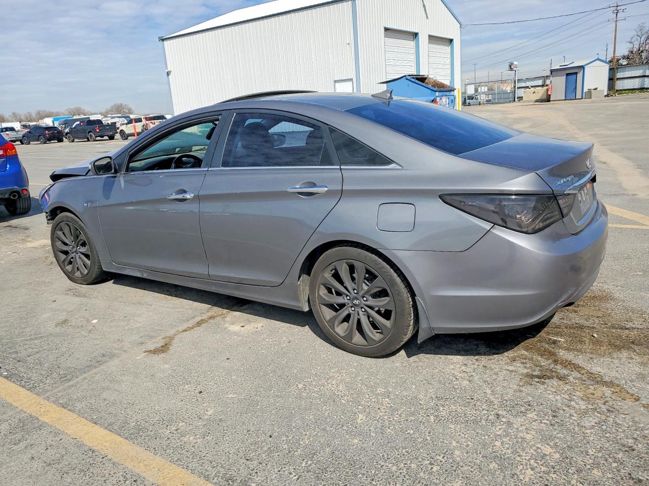 2013 Hyundai Sonata Charcoal vin: 5NPEC4AB0DH514525