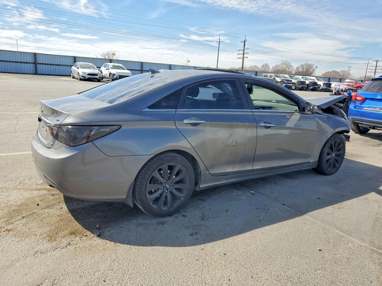 2013 Hyundai Sonata Charcoal vin: 5NPEC4AB0DH514525