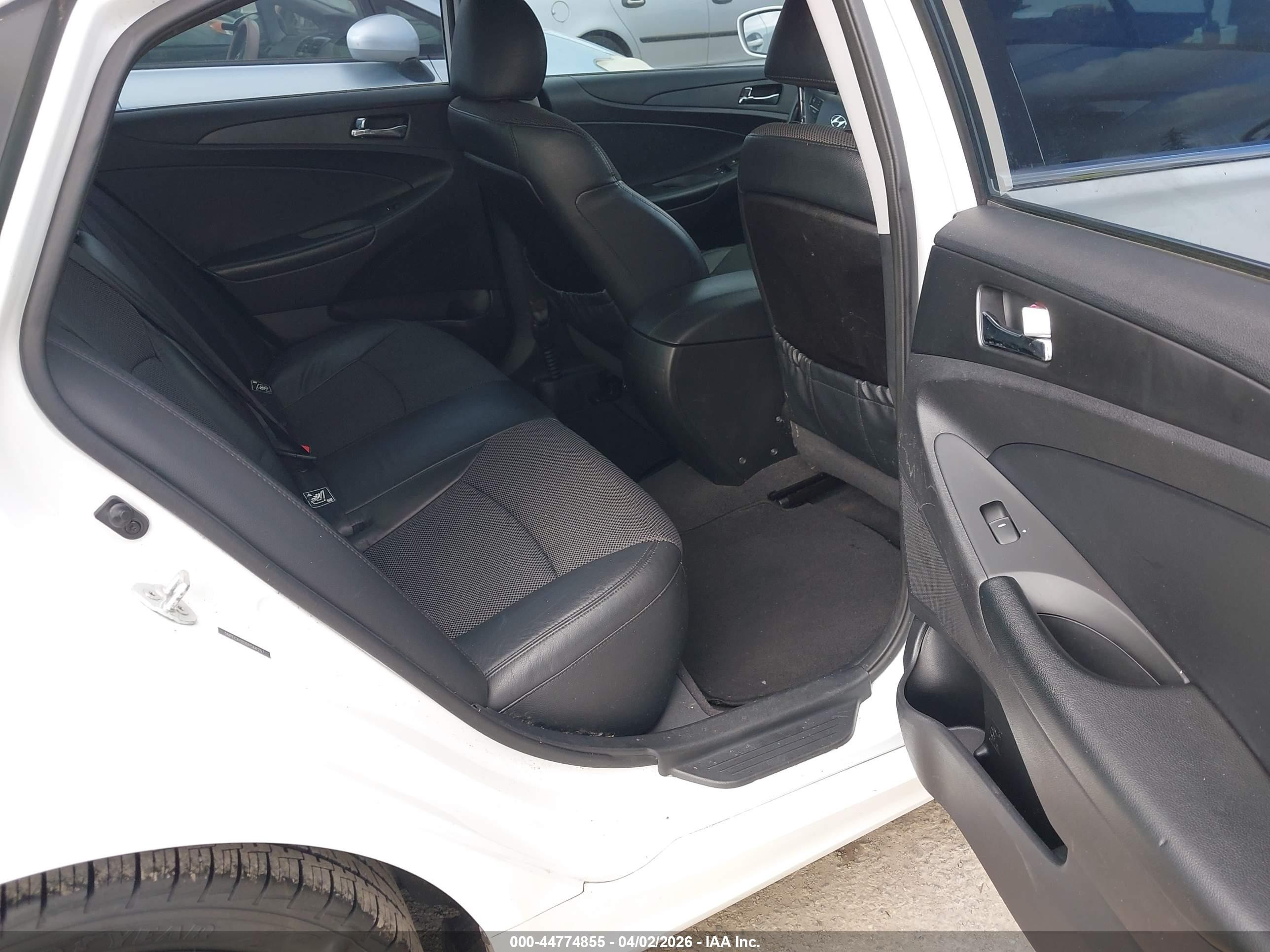 2013 Hyundai Sonata Se 2.0t White vin: 5NPEC4AB0DH566267