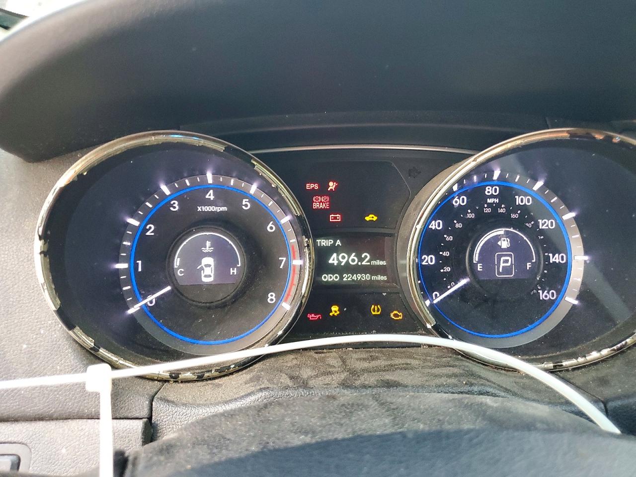 2013 Hyundai Sonata Se 2.0t Черный vin: 5NPEC4AB0DH644191