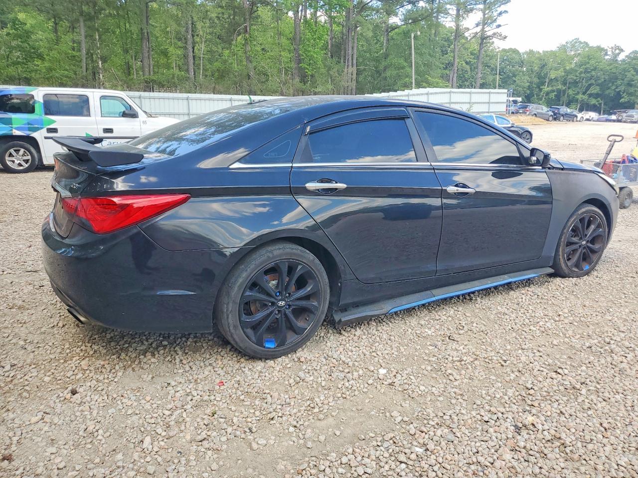 2013 Hyundai Sonata Se 2.0t Черный vin: 5NPEC4AB0DH644191