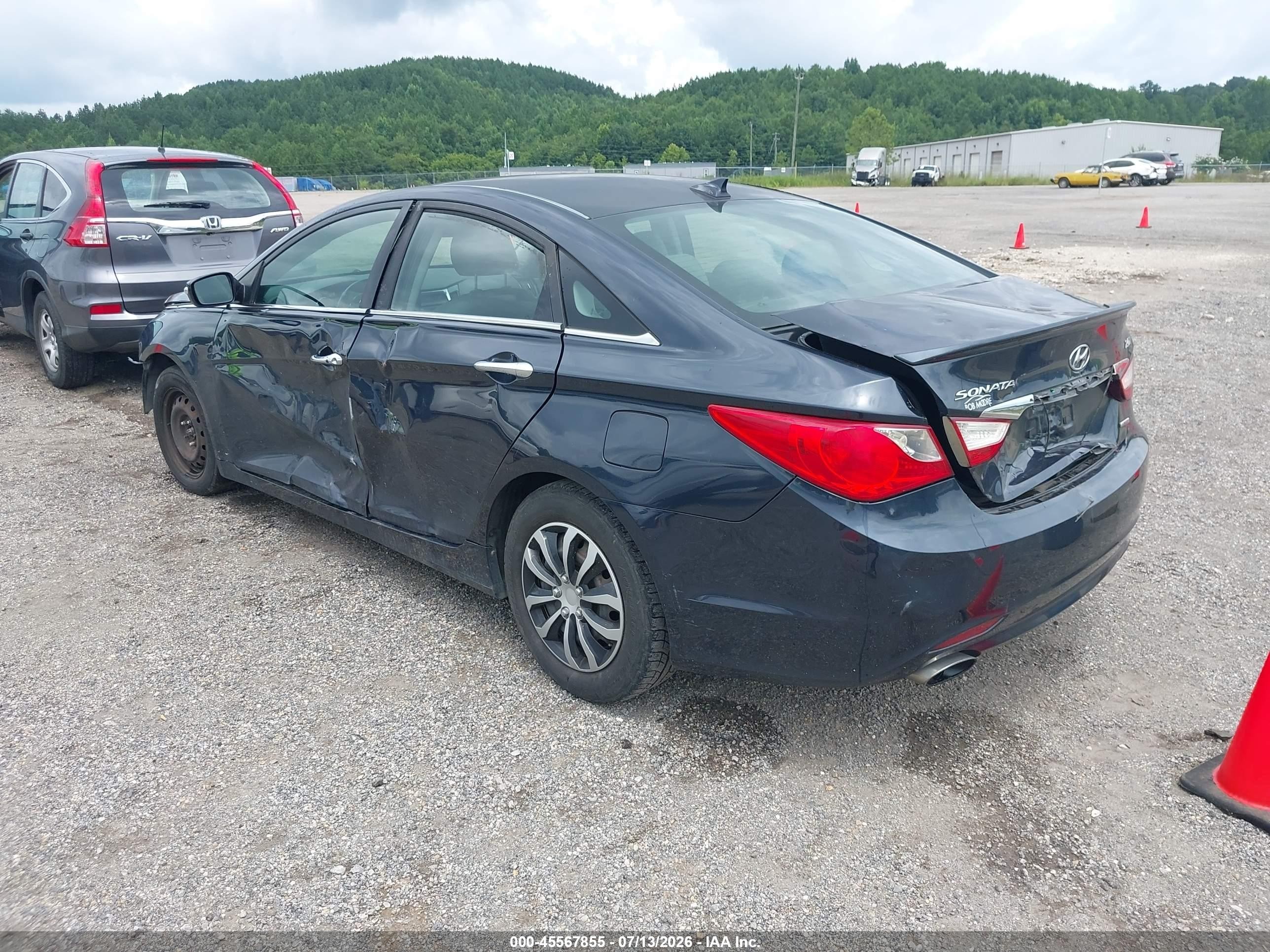 2013 Hyundai Sonata Limited 2.0t Gray vin: 5NPEC4AB0DH649519