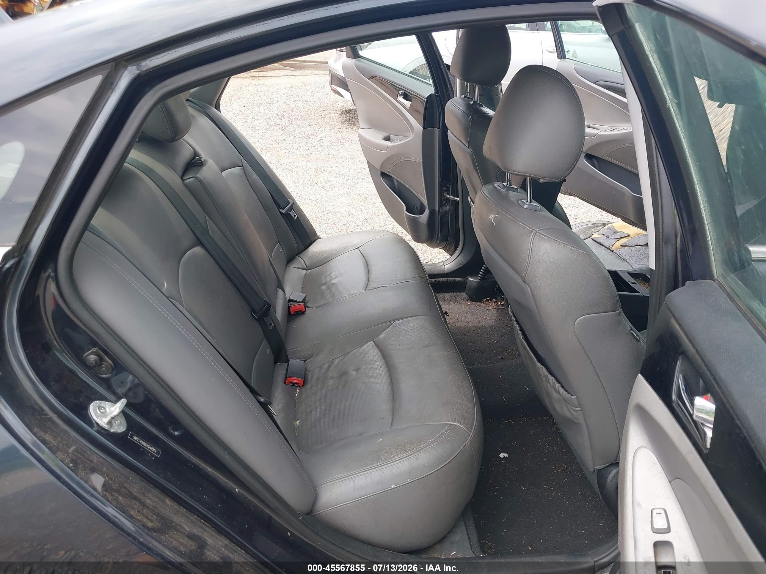 2013 Hyundai Sonata Limited 2.0t Gray vin: 5NPEC4AB0DH649519