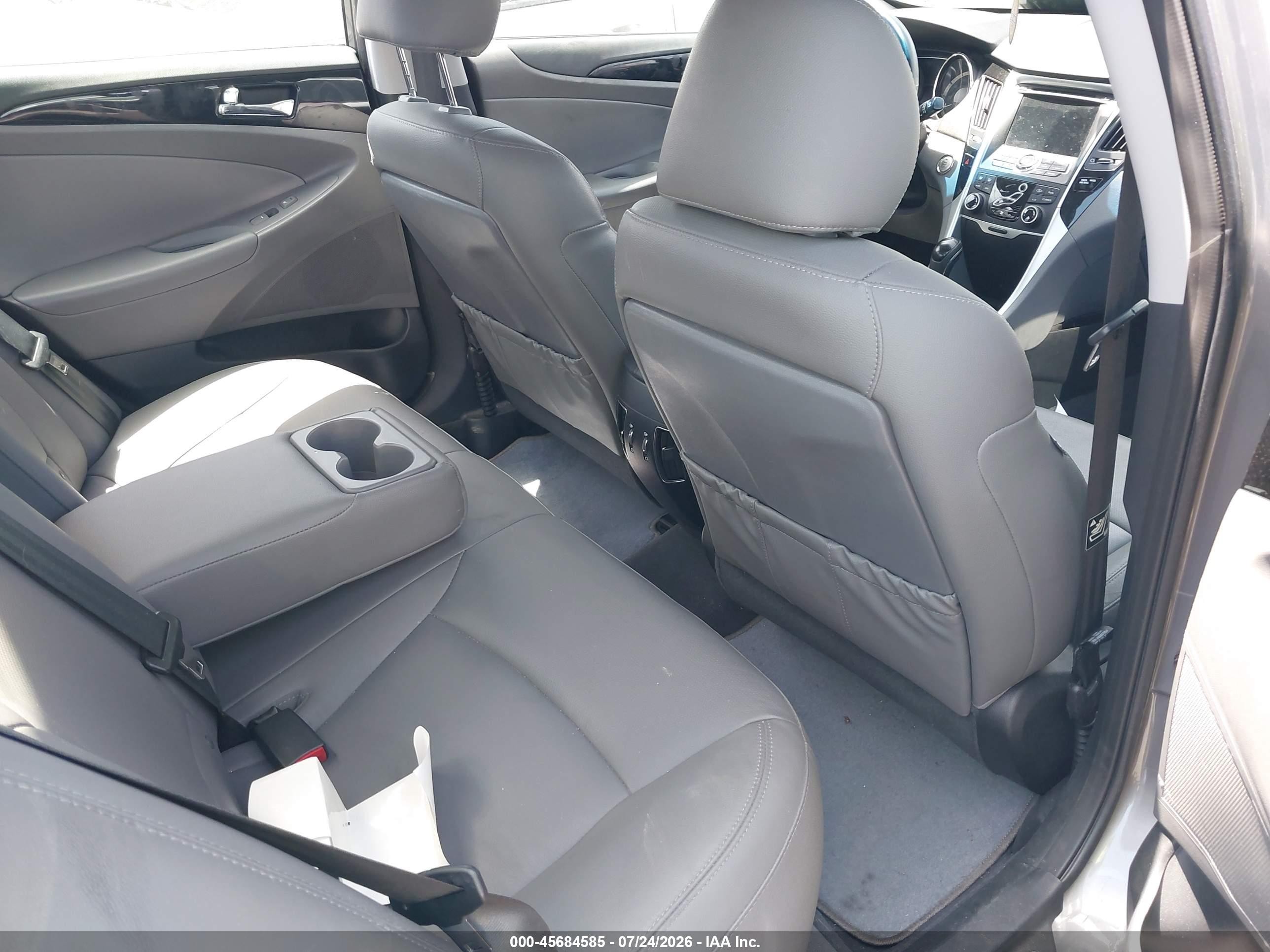2013 Hyundai Sonata Limited 2.0t Silver vin: 5NPEC4AB0DH666482