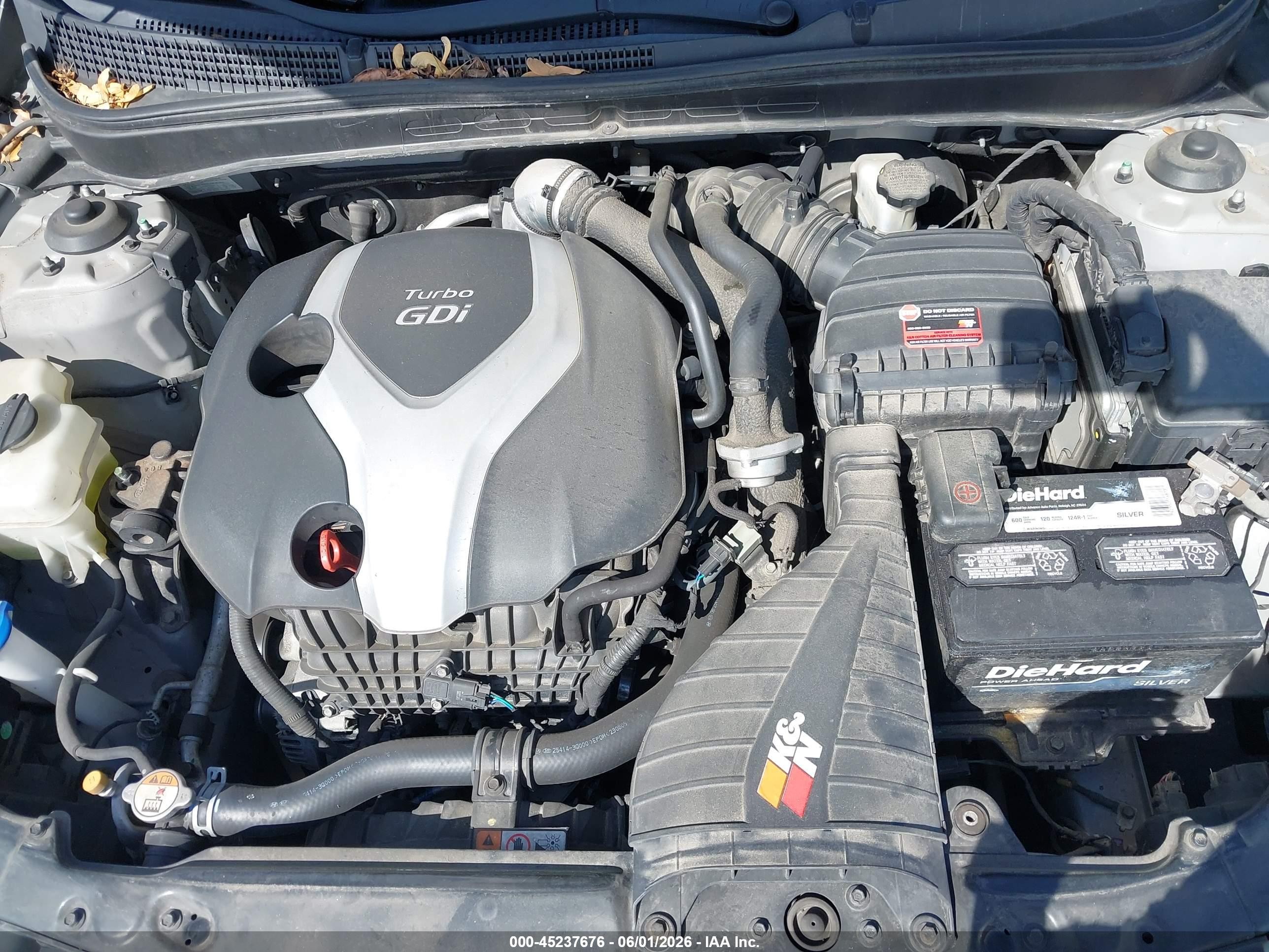 2013 Hyundai Sonata Limited 2.0t Silver vin: 5NPEC4AB0DH675652