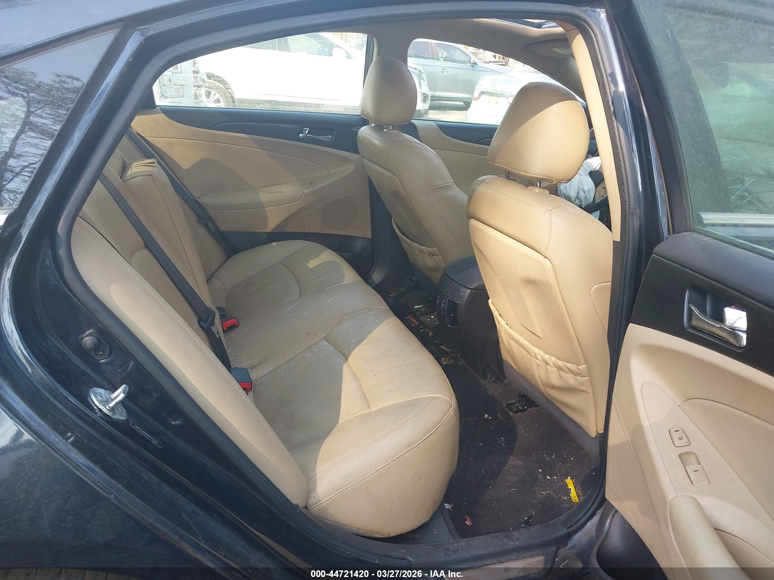 2013 Hyundai Sonata Limited 2.0t Black vin: 5NPEC4AB0DH717124