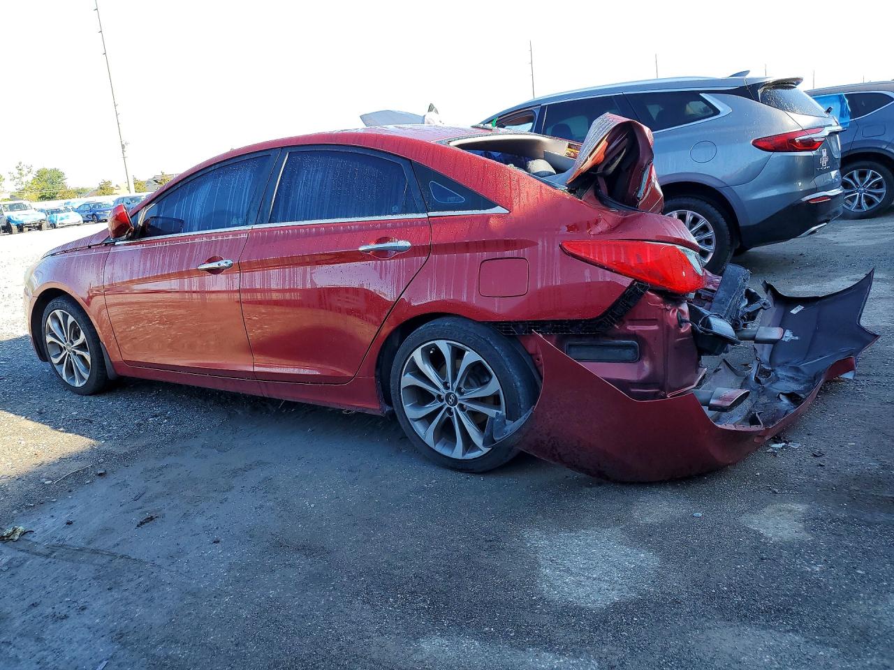 2013 Hyundai Sonata Se 2.0t Red vin: 5NPEC4AB0DH727149