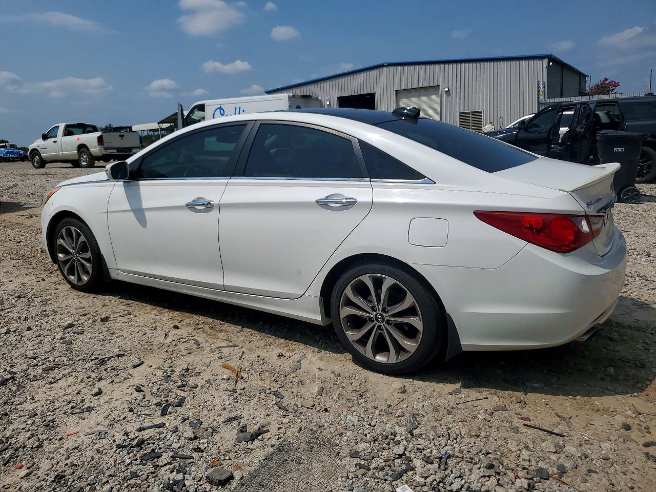 2013 Hyundai Sonata Limited 2.0t White vin: 5NPEC4AB0DH787884