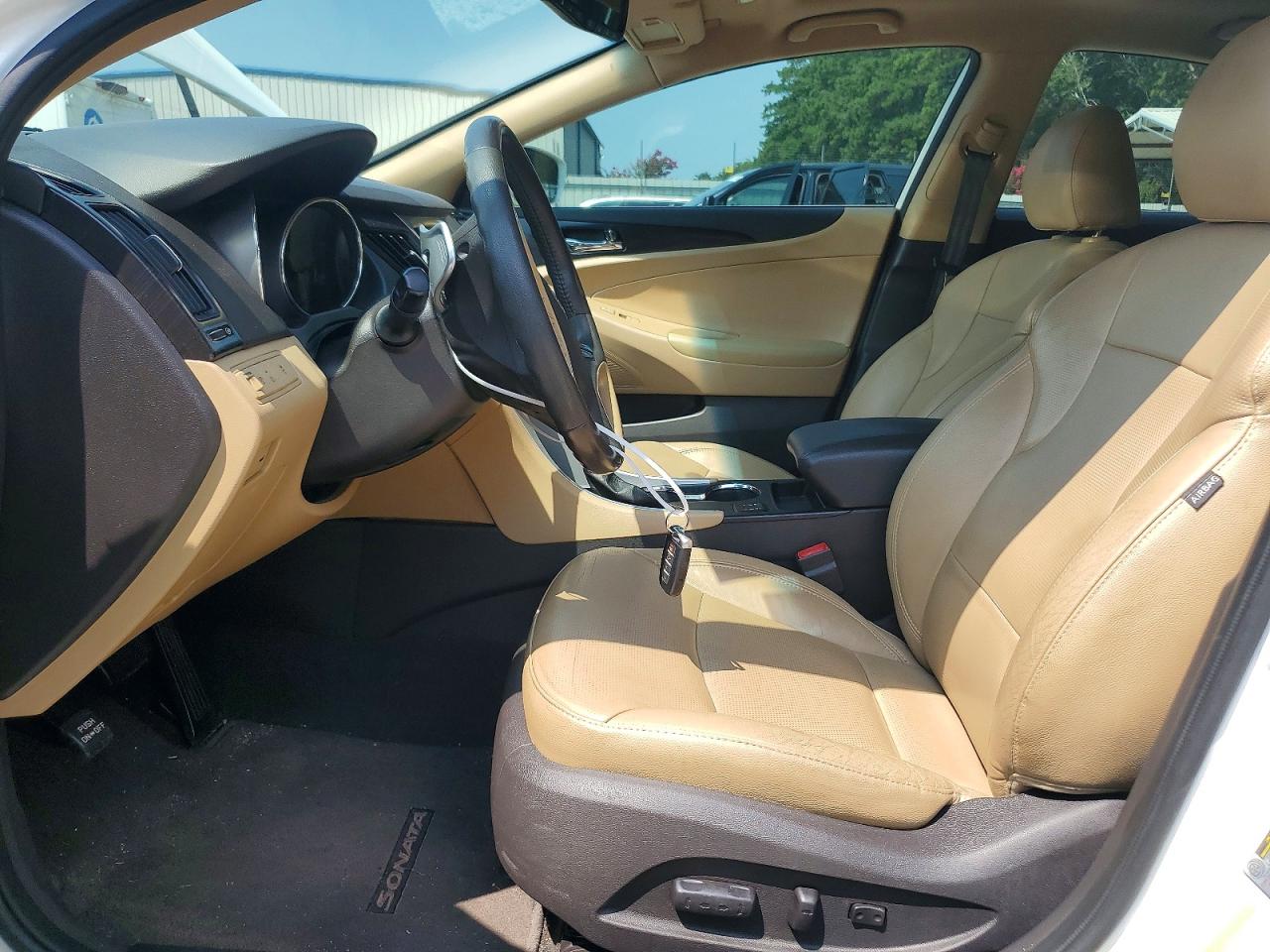 2013 Hyundai Sonata Limited 2.0t White vin: 5NPEC4AB0DH787884