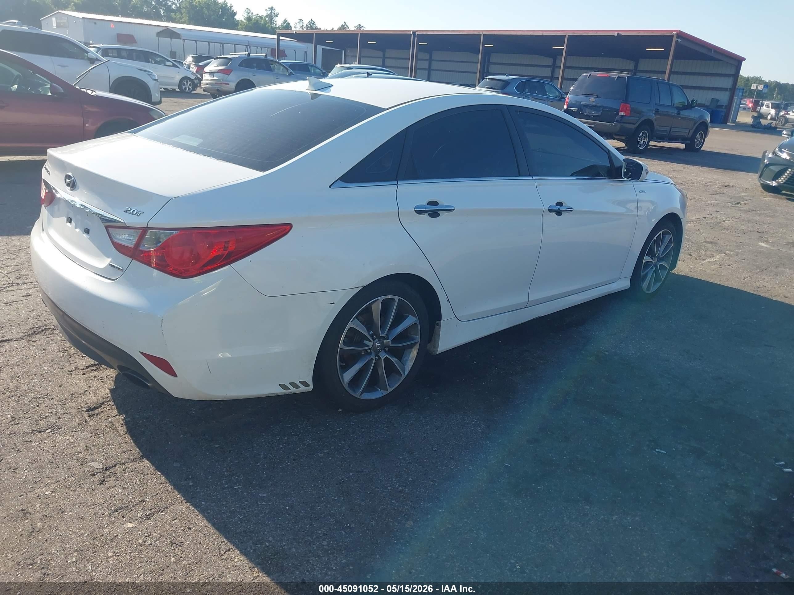 2014 Hyundai Sonata Limited 2.0t Teal vin: 5NPEC4AB0EH822635