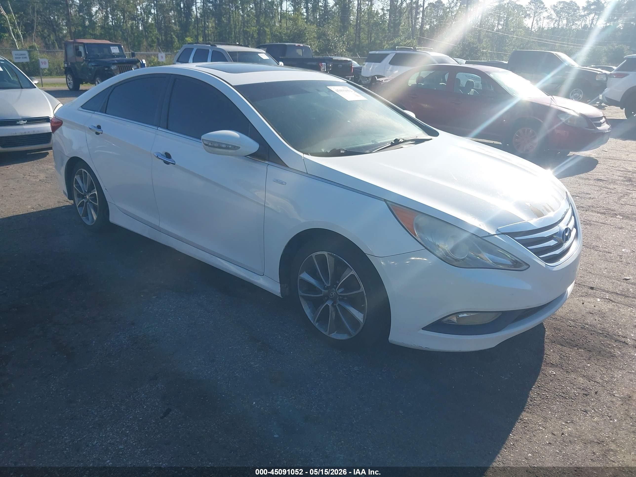 2014 Hyundai Sonata Limited 2.0t Teal vin: 5NPEC4AB0EH822635