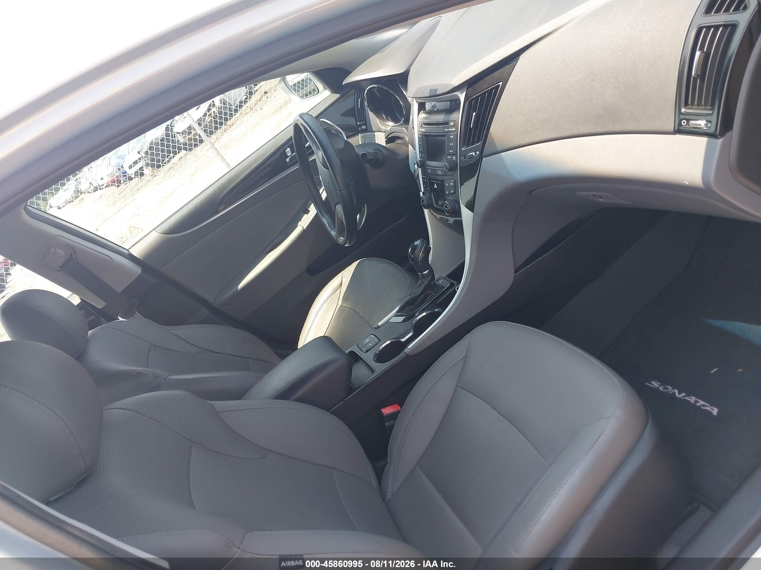 2014 Hyundai Sonata Limited 2.0t Light Blue vin: 5NPEC4AB0EH825485
