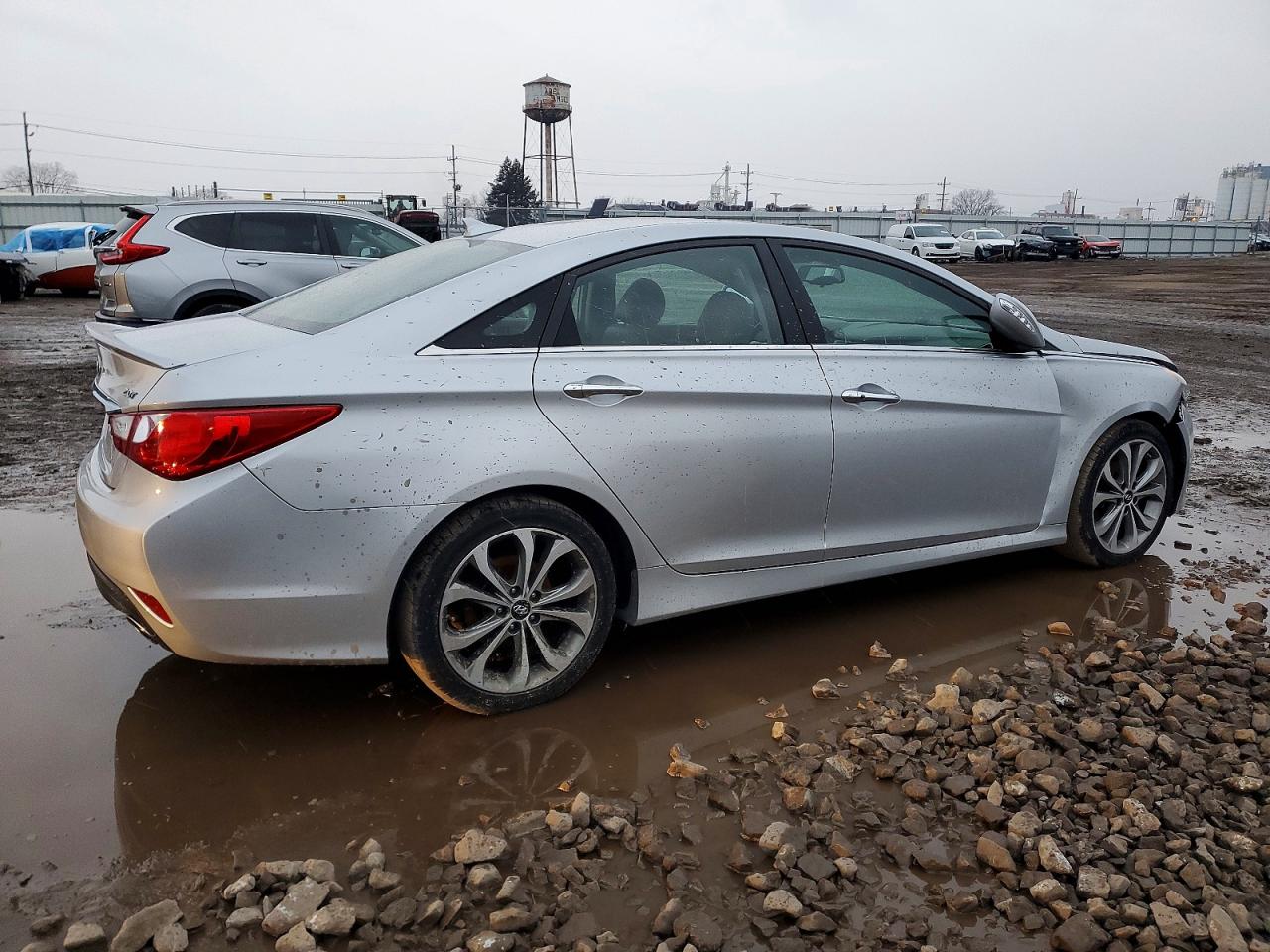 2014 Hyundai Sonata Se Silver vin: 5NPEC4AB0EH844554