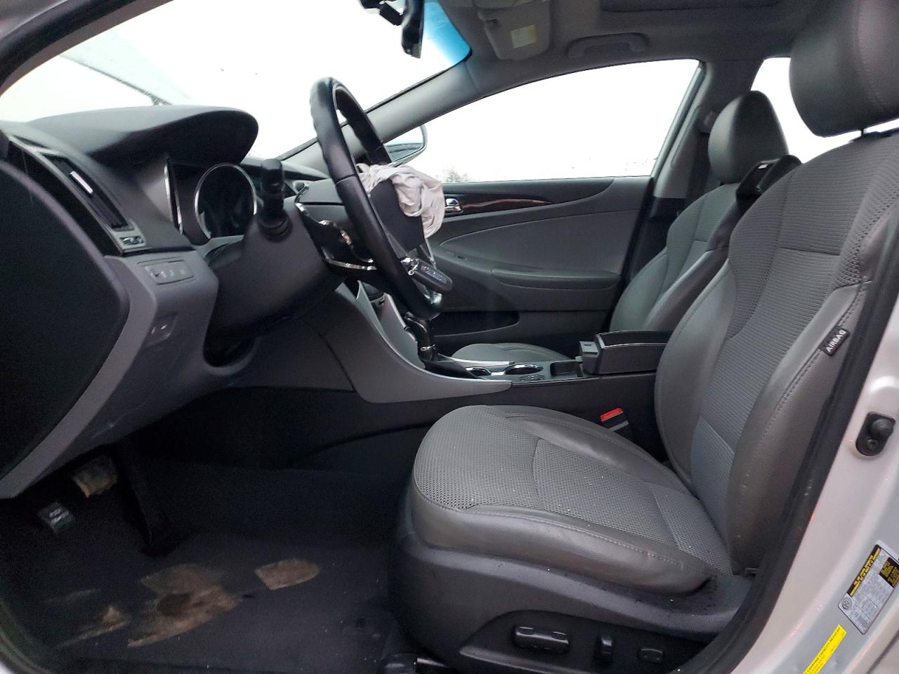 2014 Hyundai Sonata Se Silver vin: 5NPEC4AB0EH844554