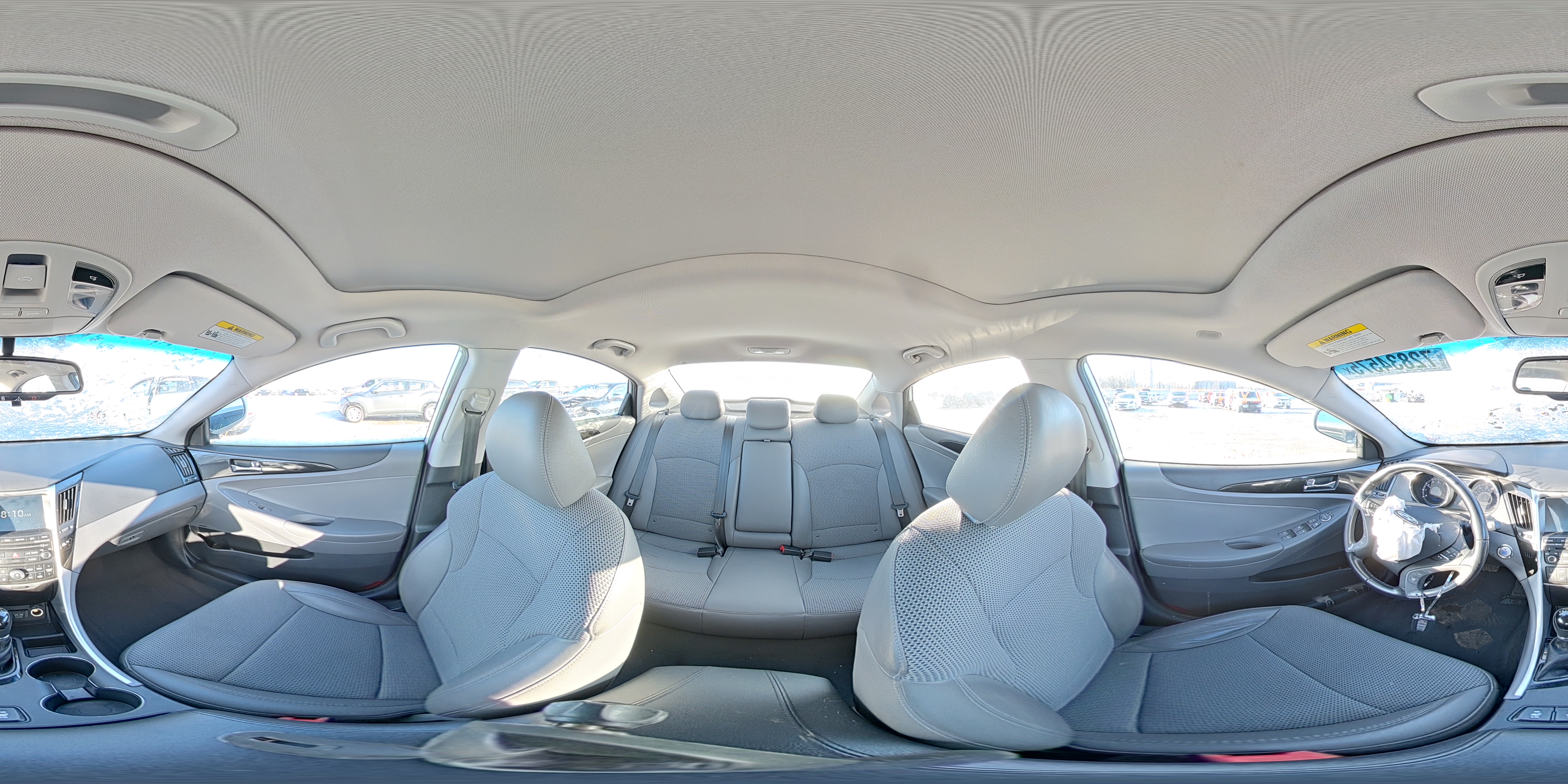 2014 Hyundai Sonata Se Silver vin: 5NPEC4AB0EH844554