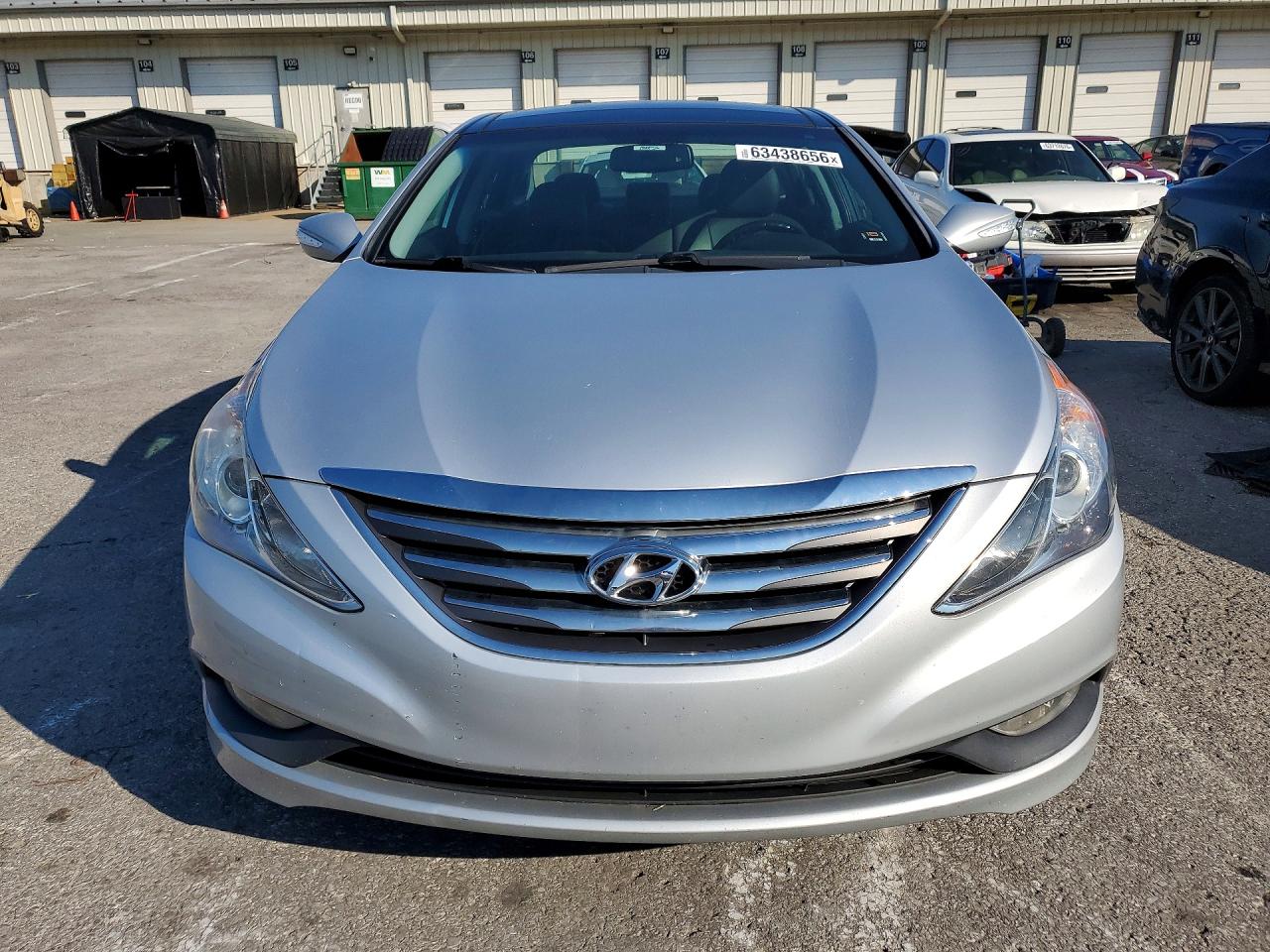 2014 Hyundai Sonata Limited 2.0t Silver vin: 5NPEC4AB0EH858471