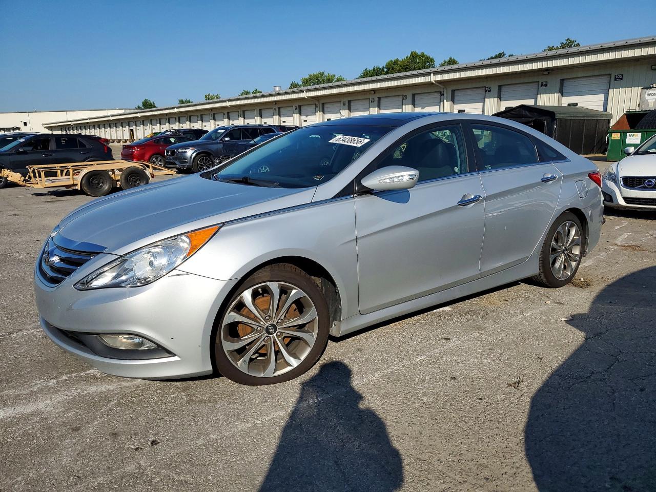 2014 Hyundai Sonata Limited 2.0t Silver vin: 5NPEC4AB0EH858471