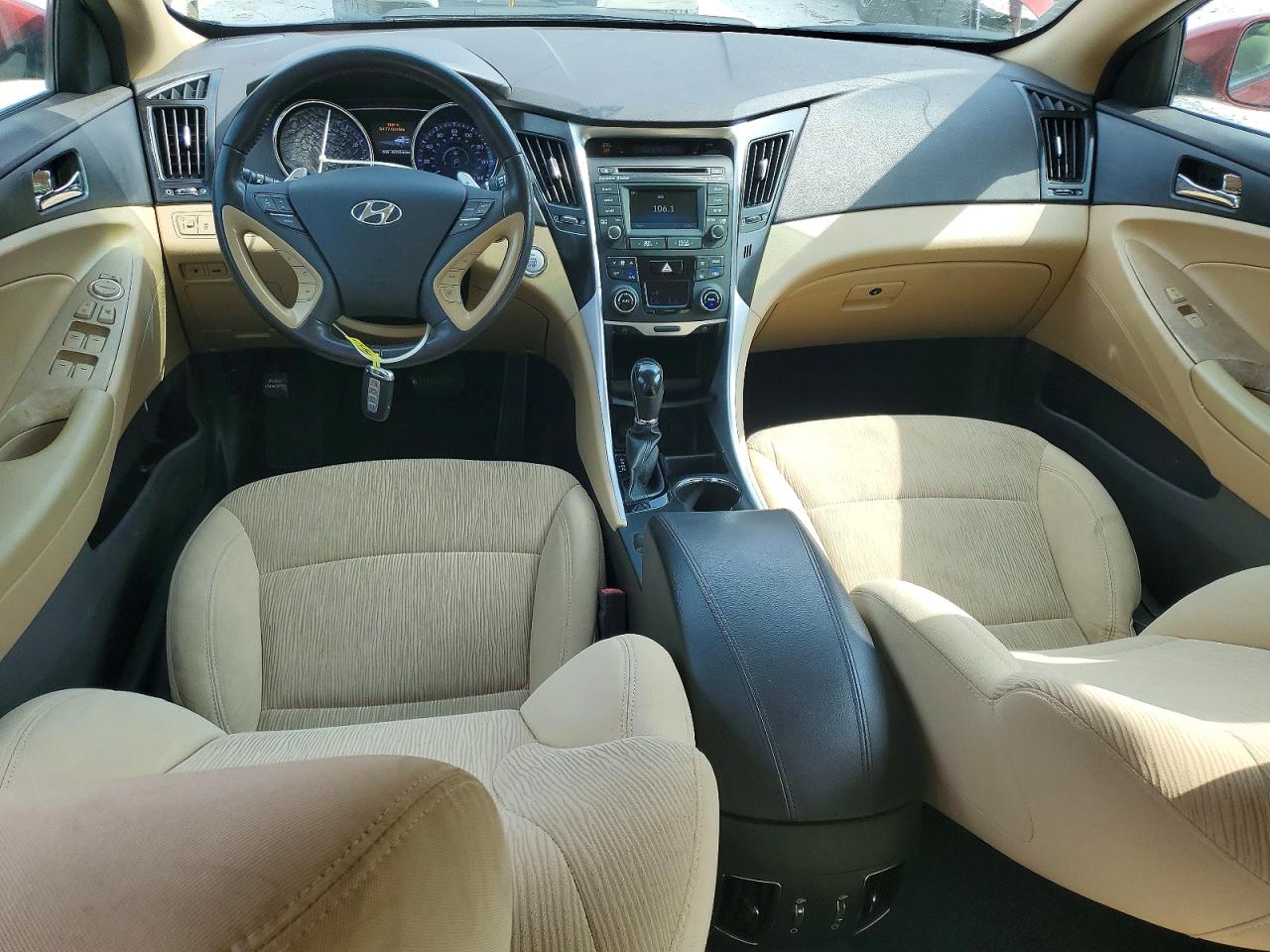 2014 Hyundai Sonata Limited 2.0t Red vin: 5NPEC4AB0EH867428