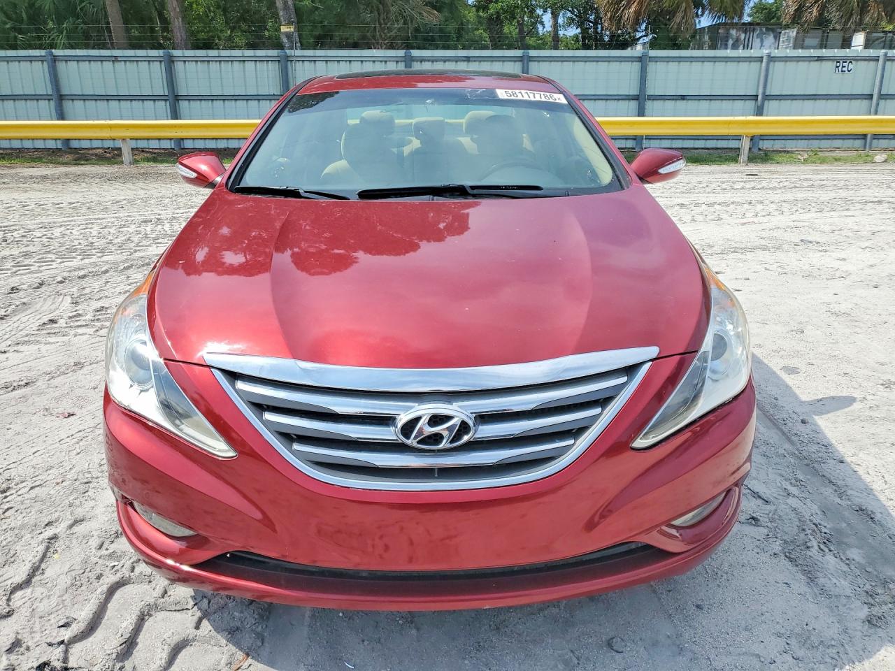 2014 Hyundai Sonata Limited 2.0t Red vin: 5NPEC4AB0EH867428