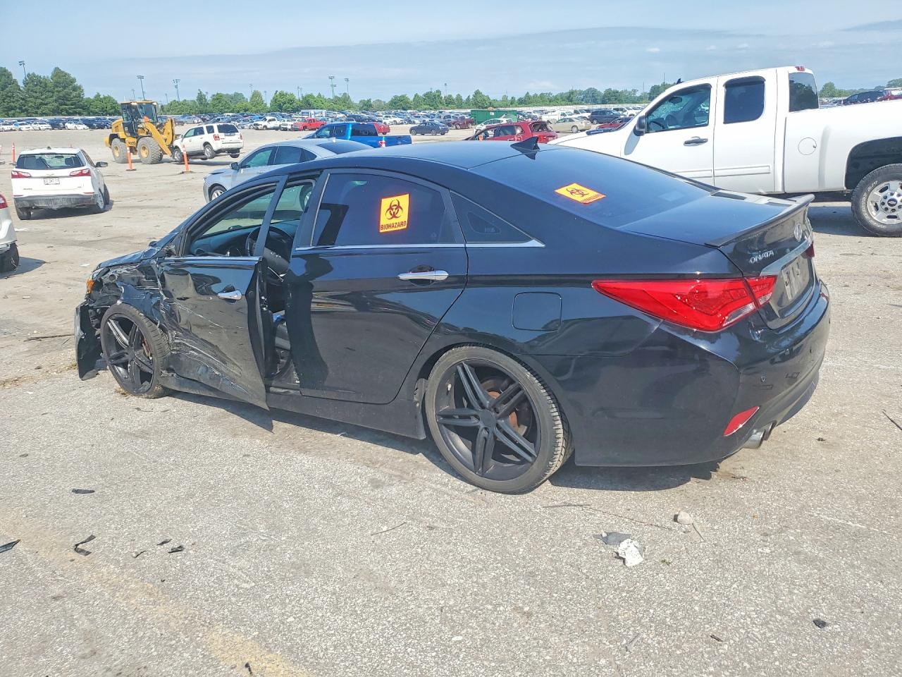 2014 Hyundai Sonata Se 2.0t Black vin: 5NPEC4AB0EH888537