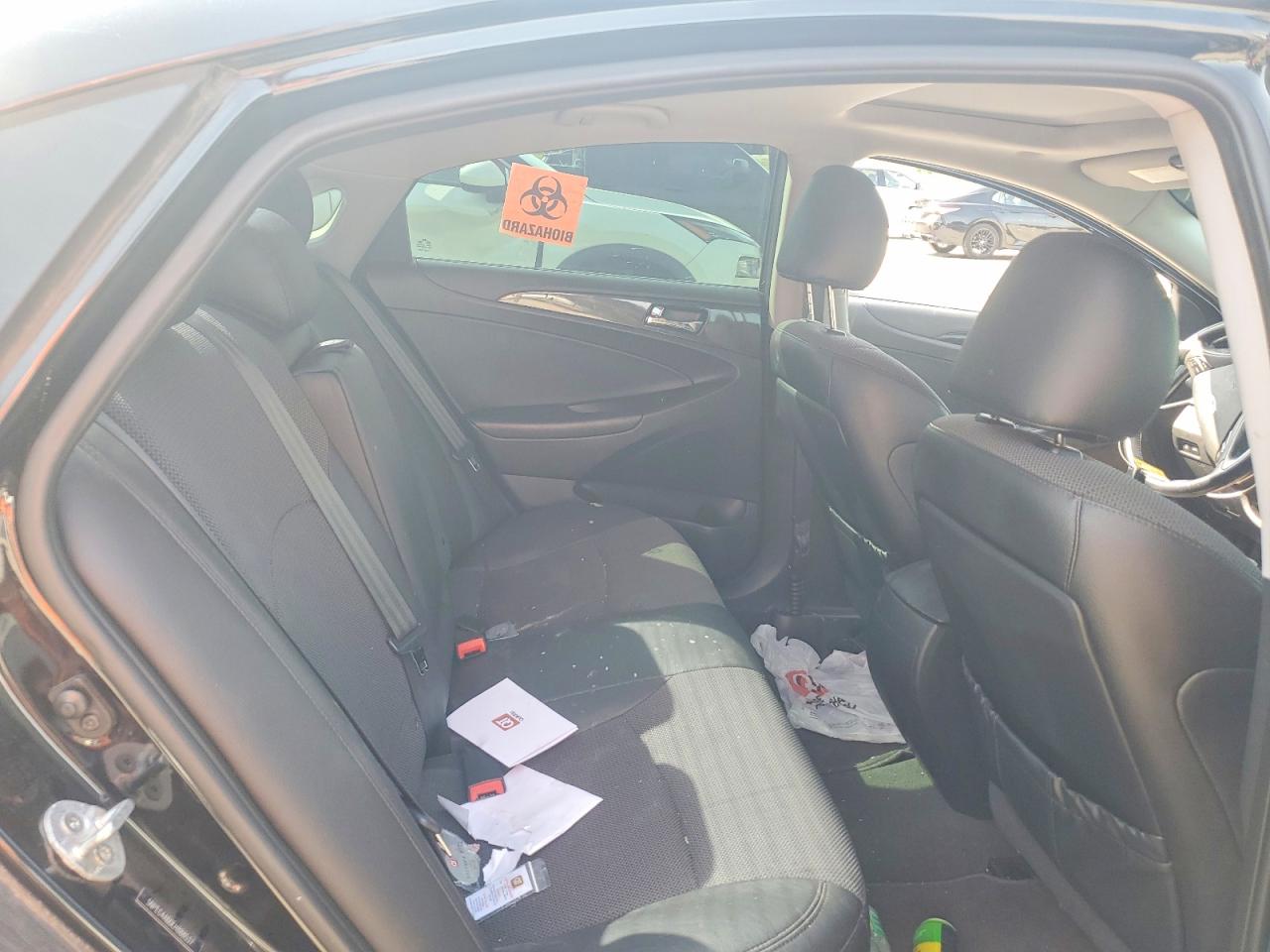 2014 Hyundai Sonata Se 2.0t Black vin: 5NPEC4AB0EH888537