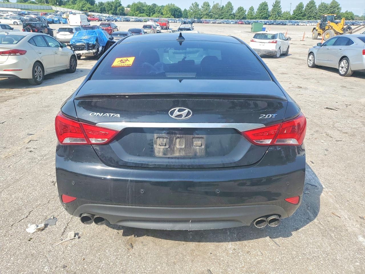 2014 Hyundai Sonata Se 2.0t Black vin: 5NPEC4AB0EH888537