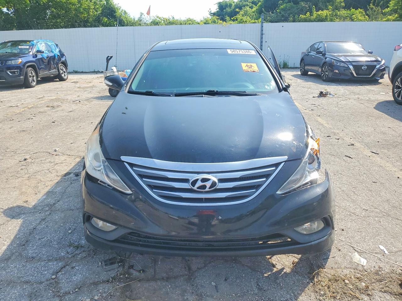 2014 Hyundai Sonata Se 2.0t Black vin: 5NPEC4AB0EH888537