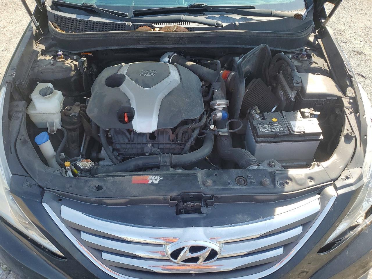 2014 Hyundai Sonata Se 2.0t Black vin: 5NPEC4AB0EH888537