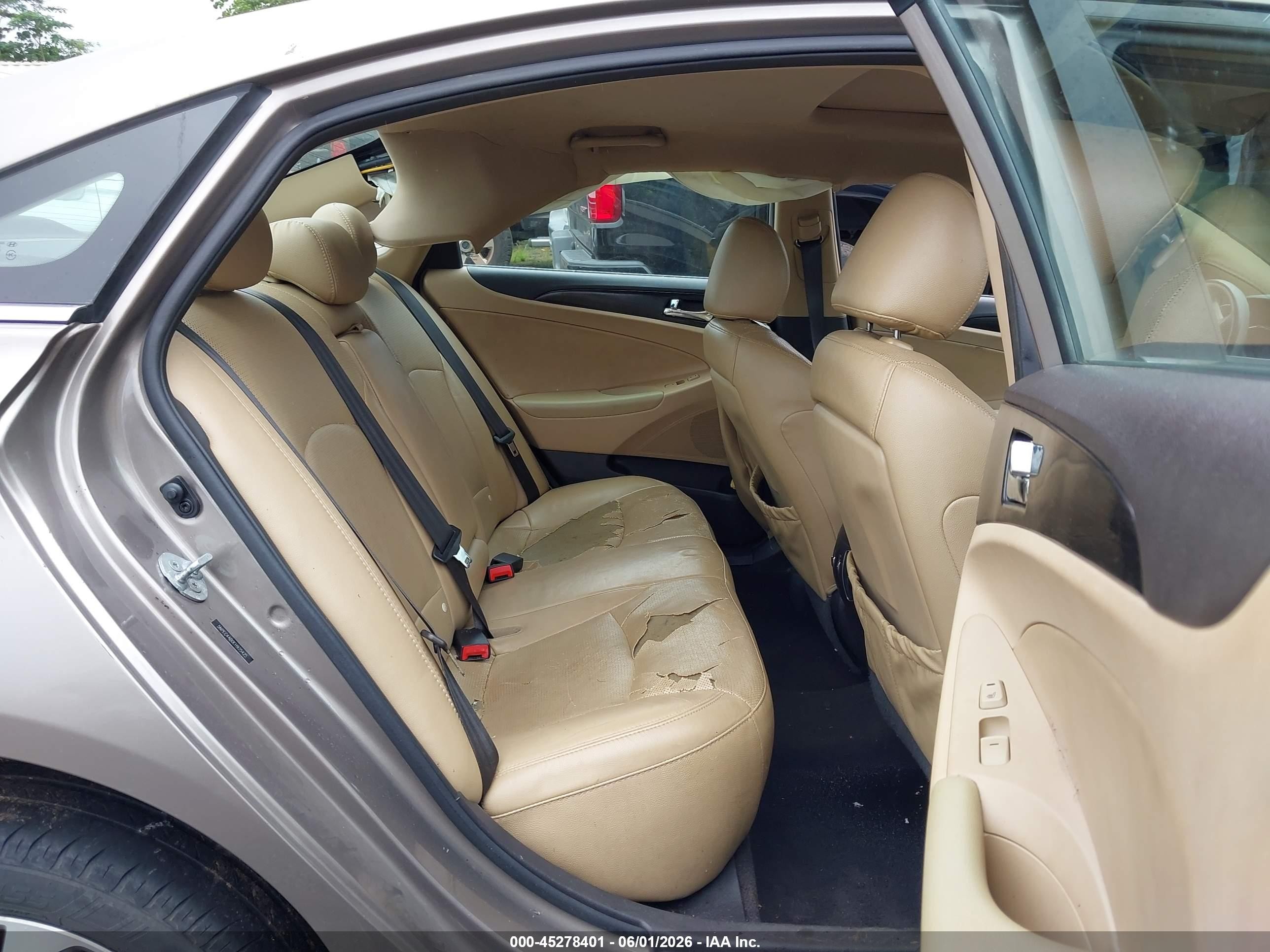 2014 Hyundai Sonata Limited 2.0t Brown vin: 5NPEC4AB0EH925425