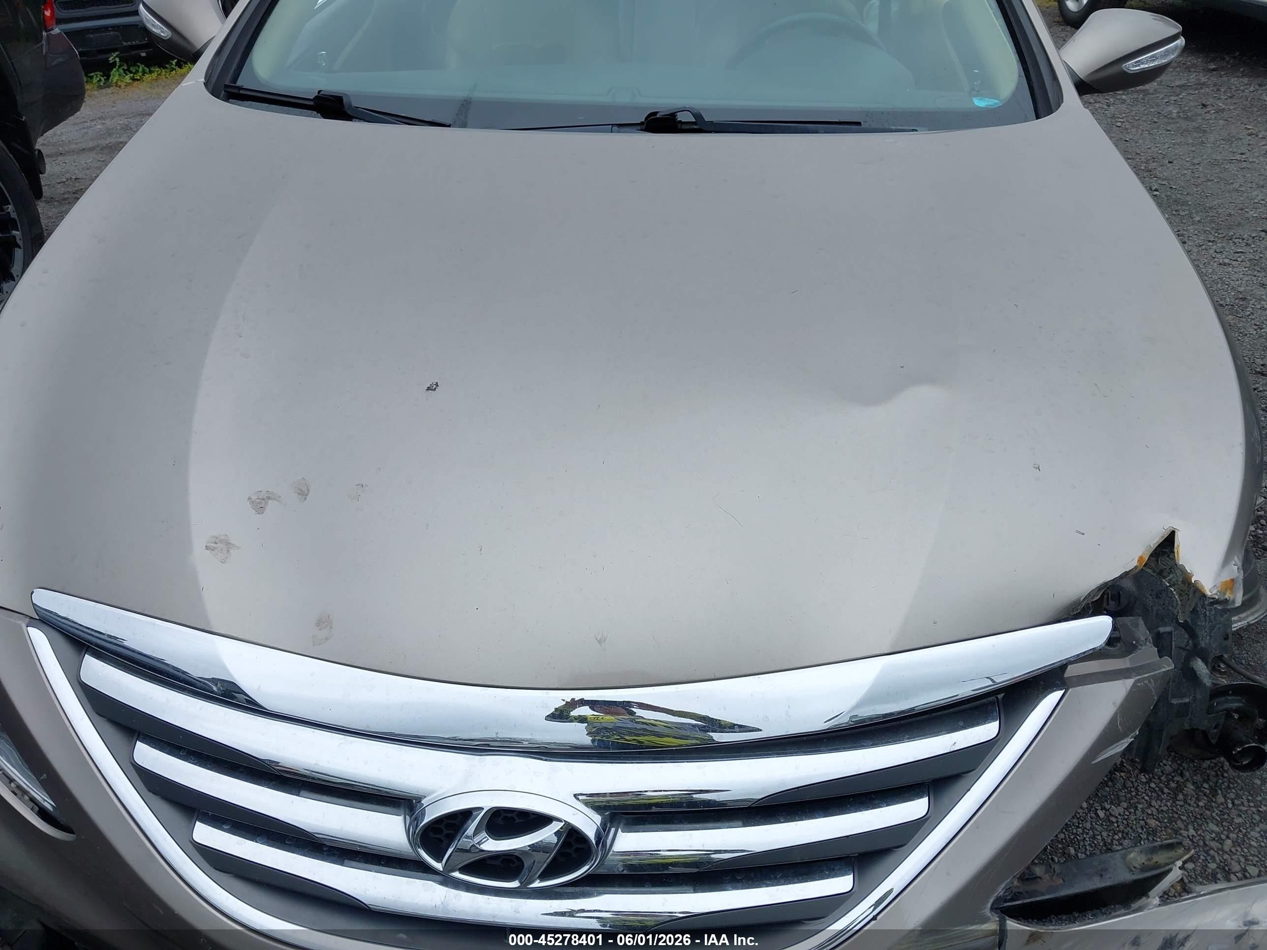 2014 Hyundai Sonata Limited 2.0t Brown vin: 5NPEC4AB0EH925425