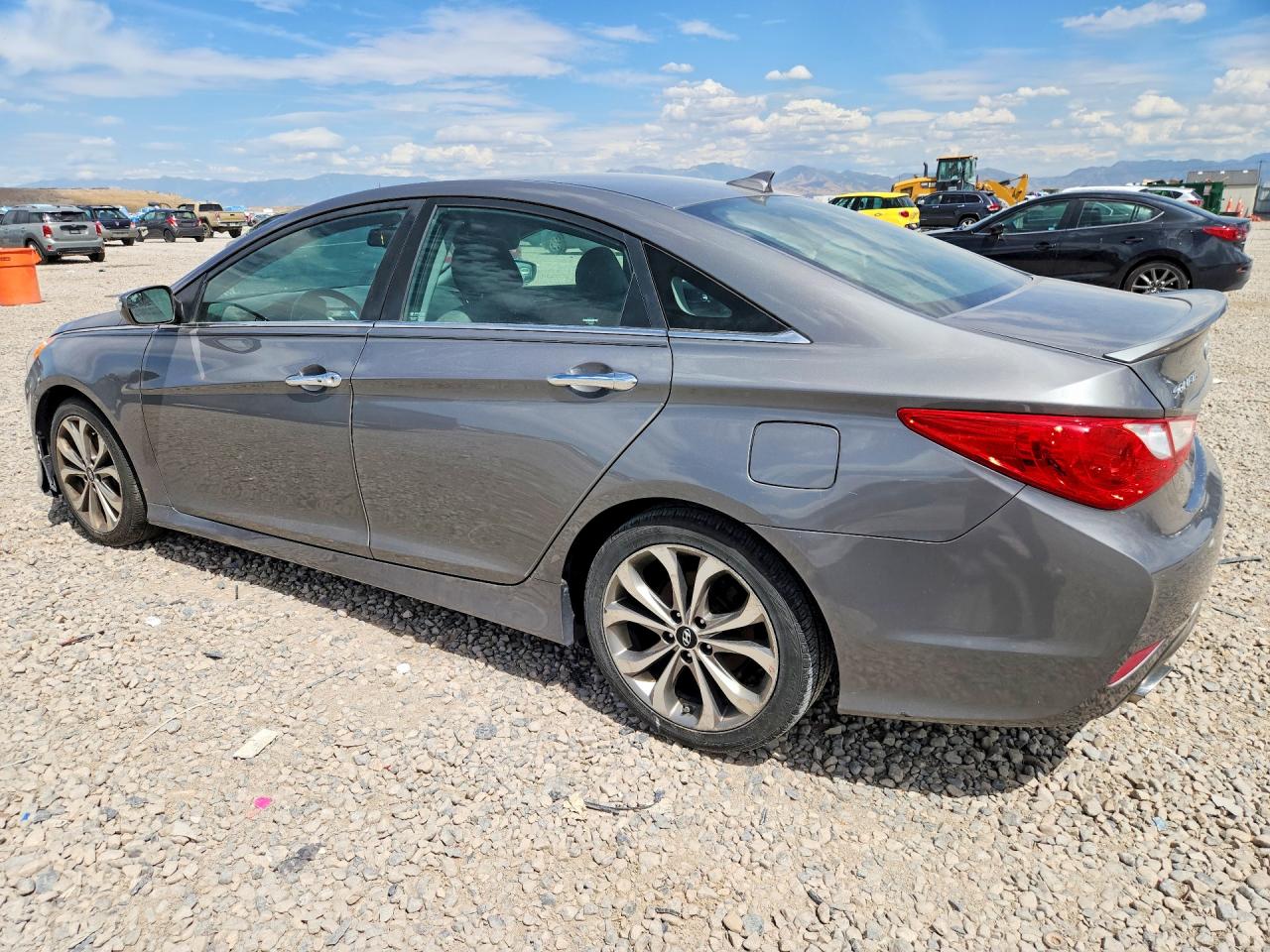 2014 Hyundai Sonata Se 2.0t Серый vin: 5NPEC4AB0EH930043