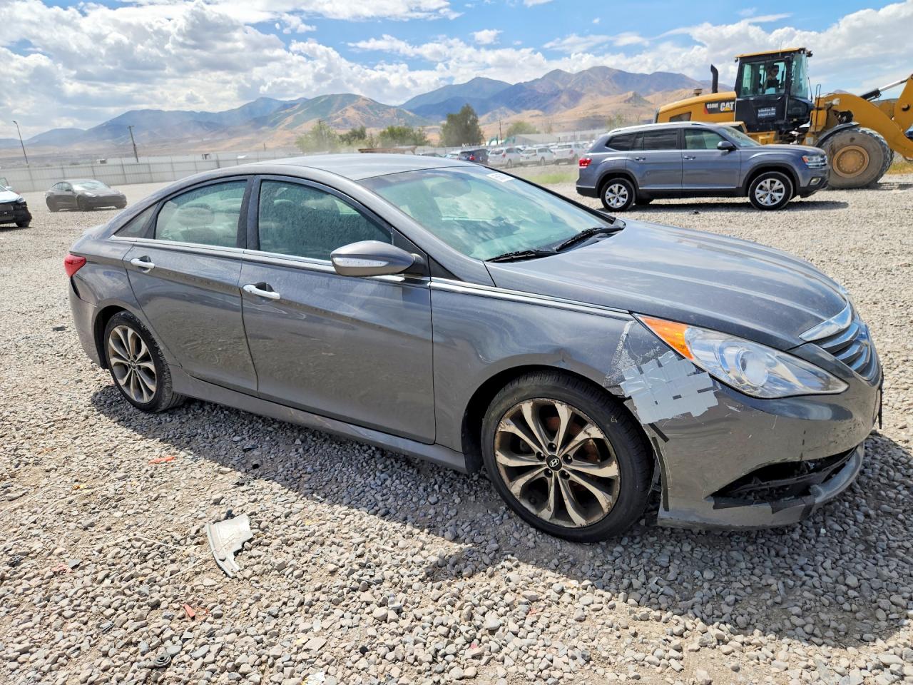 2014 Hyundai Sonata Se 2.0t Серый vin: 5NPEC4AB0EH930043