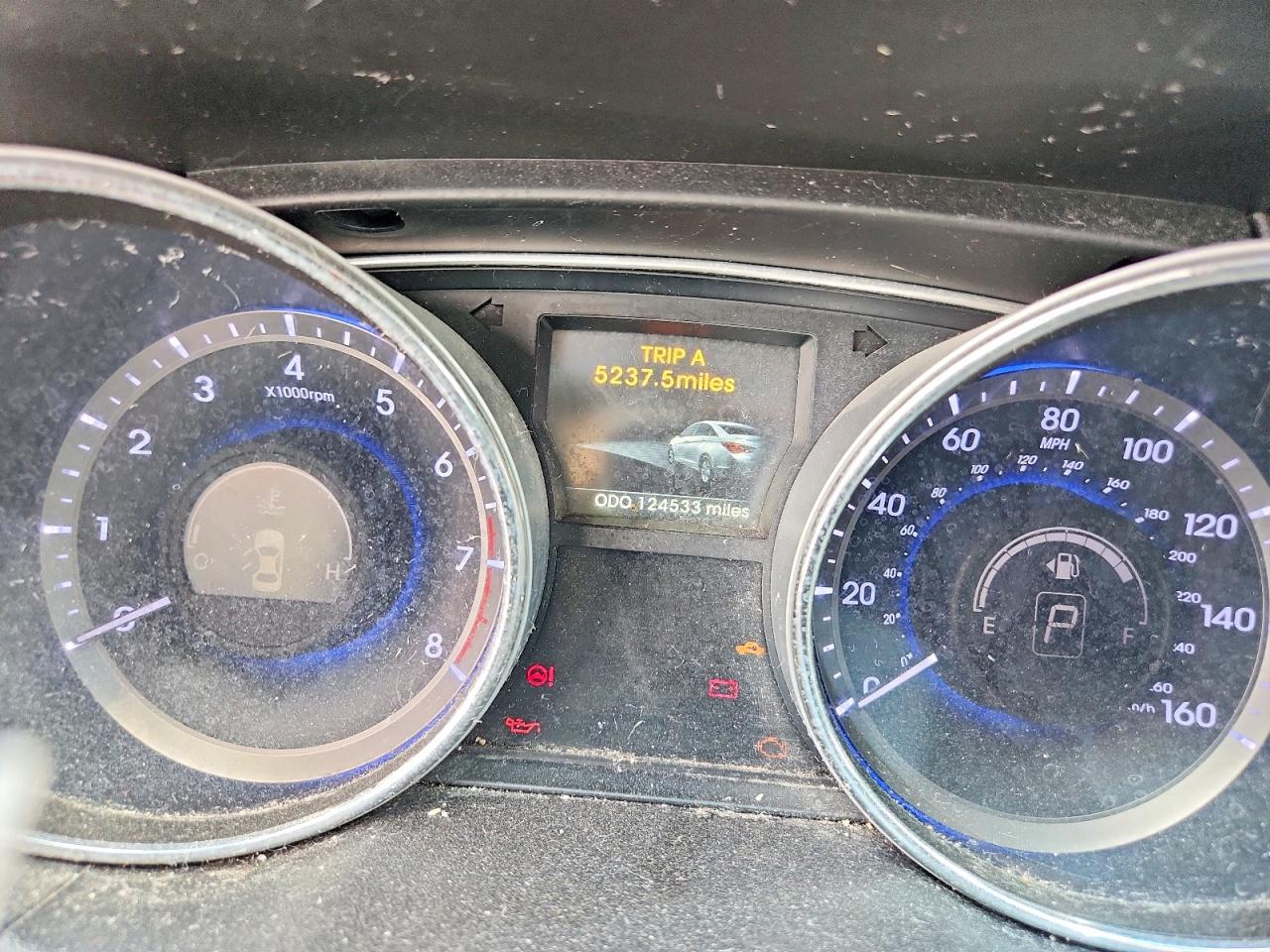 2014 Hyundai Sonata Se 2.0t Серый vin: 5NPEC4AB0EH930043